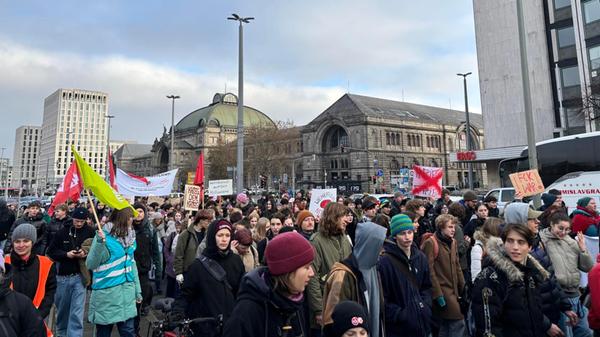 Schülerstreik gegen Wehrpflicht