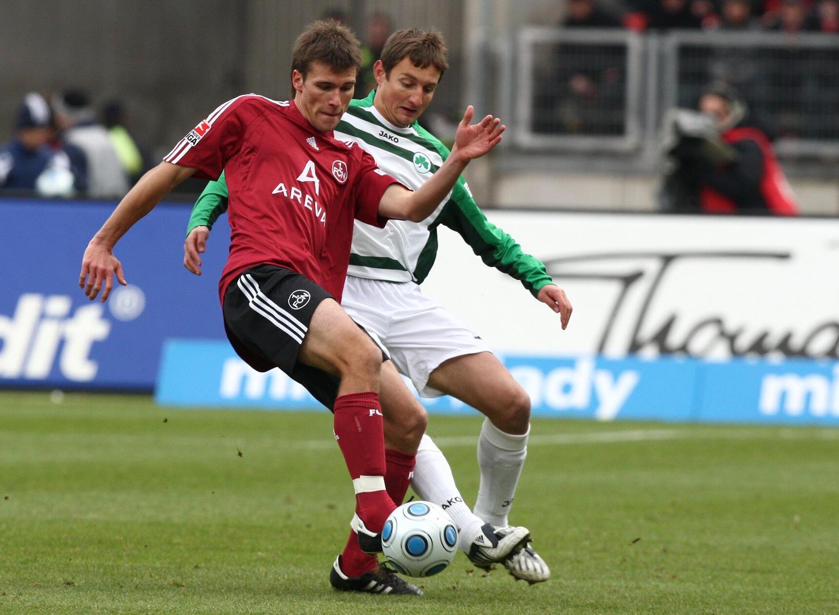 252. Frankenderby: Ausgerechnet Eigler! Stefan Reisinger brachte das Kleeblatt noch vor der Pause in Front, Maroh glich für den FCN nach 73 Minuten aus. Als alles nach einer Punkteteilung aussah, nahm ausgerechnet Eigler in der 88. Minute Maß...