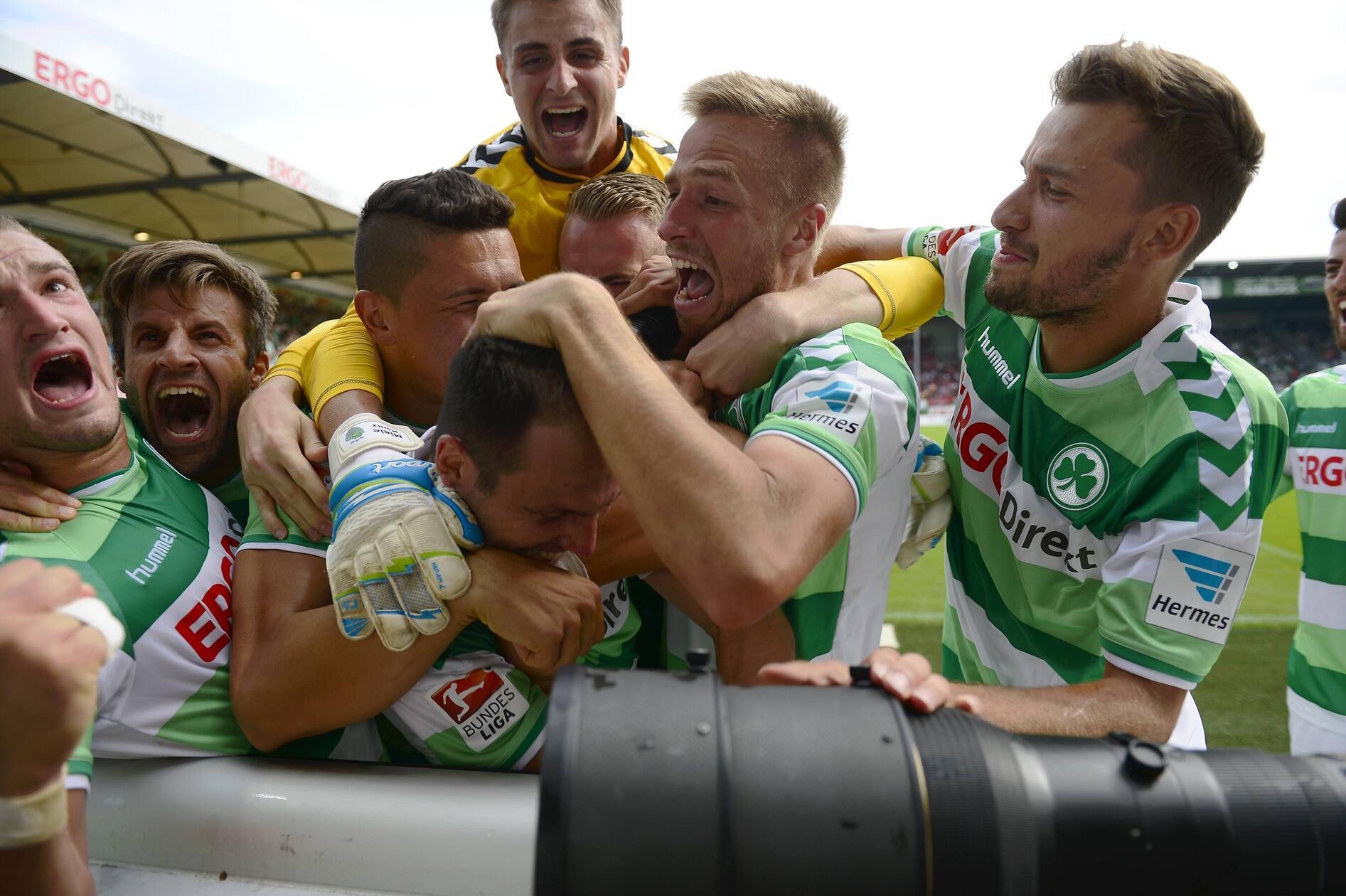 259. Frankenderby: Freis hat das letzte Wort ...und erzielte den späten Siegtreffer zum 3:2. Der Ronhof bebte, abermals bejubelte das Kleeblatt vor heimischem Publikum einen Derbysieg.