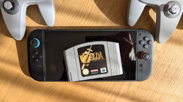 Nintendo Switch 2 Zelda Ocarina of Time Cartridge