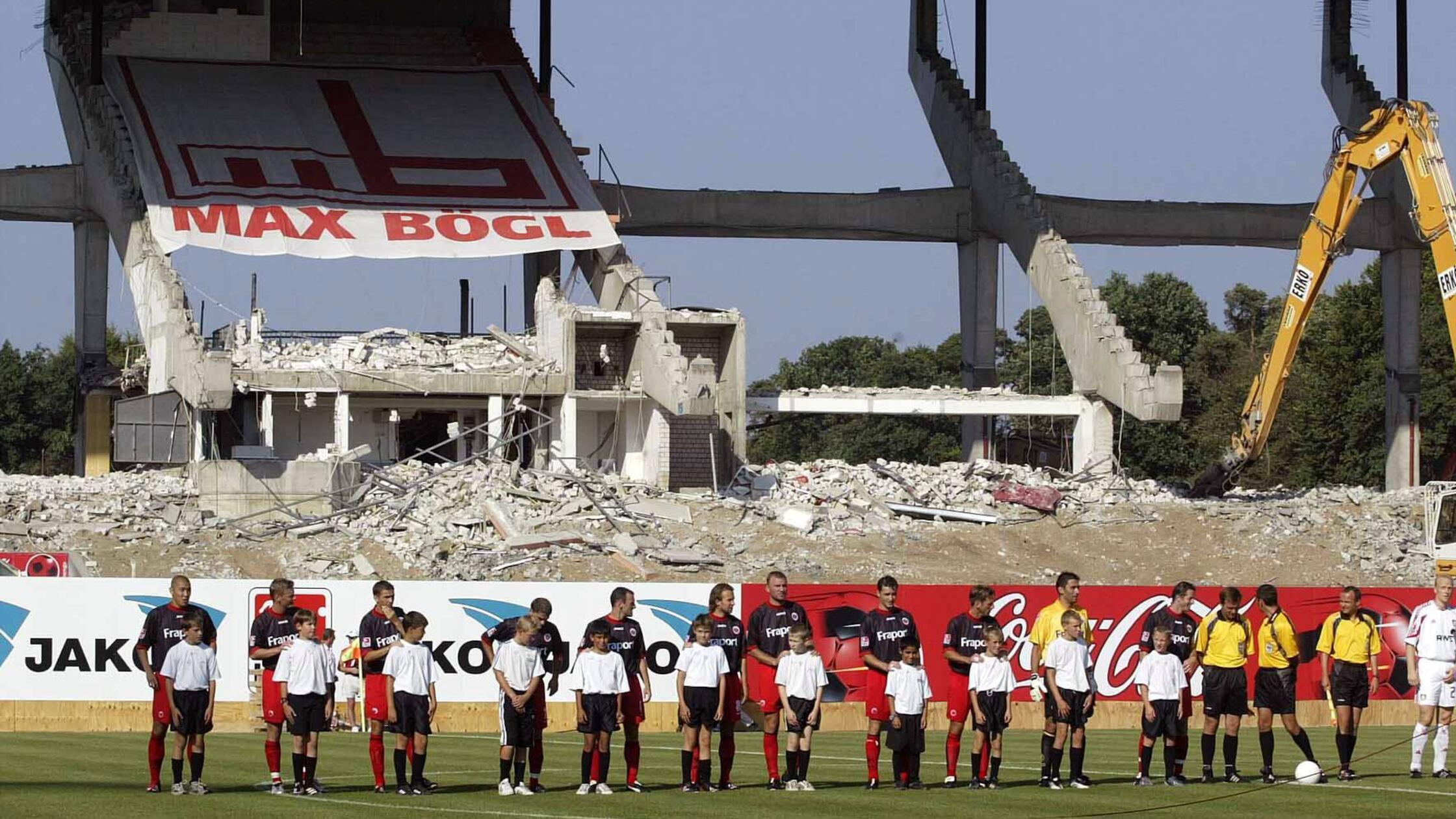 Baustelle Waldstadion Frankfurt
