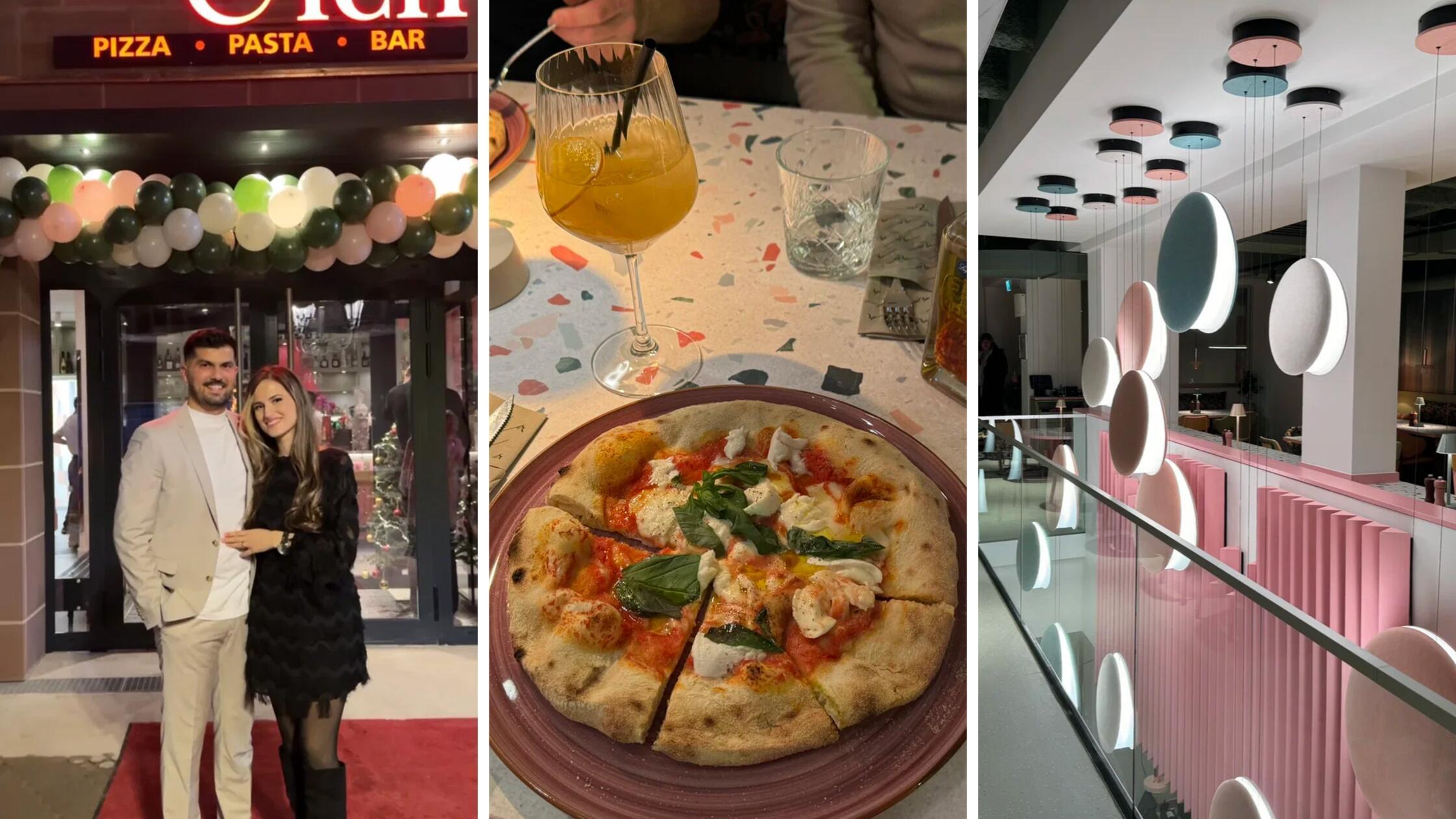 Durim und Agnesa Thaqi eröffneten im Januar 2025 deren neues Restaurant "Du & ich". Direkt neben der Lorenzkirche, Königstraße 17a, wollte das Ehepaar einen Ort schaffen, "wo wir gerne mal essen gehen würden", sagt Durim Thaqi. Auch Name und Logo haben für ihn eine Bedeutung: Das &-Zeichen erinnere ihn an das Unendlichkeitszeichen und die Kombination aus "Du" und "Ich" stünden für "Nähe, Freundschaft und Miteinander". Auf den Tisch kommen dort Spezialitäten aus Italien wie beispielsweise Pizza, Pasta und Vorspeisen wie Bruschetta.