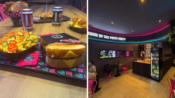 Anfang des Jahres öffnete Smack Burger seine Türen in Nürnberg erstmalig. Der Standort in der Breiten Gasse 94 war damit die erste Filiale außerhalb Berlins. Das Konzept schreit dort durch und durch "Amerika". Football-Highlights laufen und Dr. Pepper, Pudding mit Banane, Burger, Pommes sowie Patty Melts (siehe Bild) stehen auf der Speisekarte.