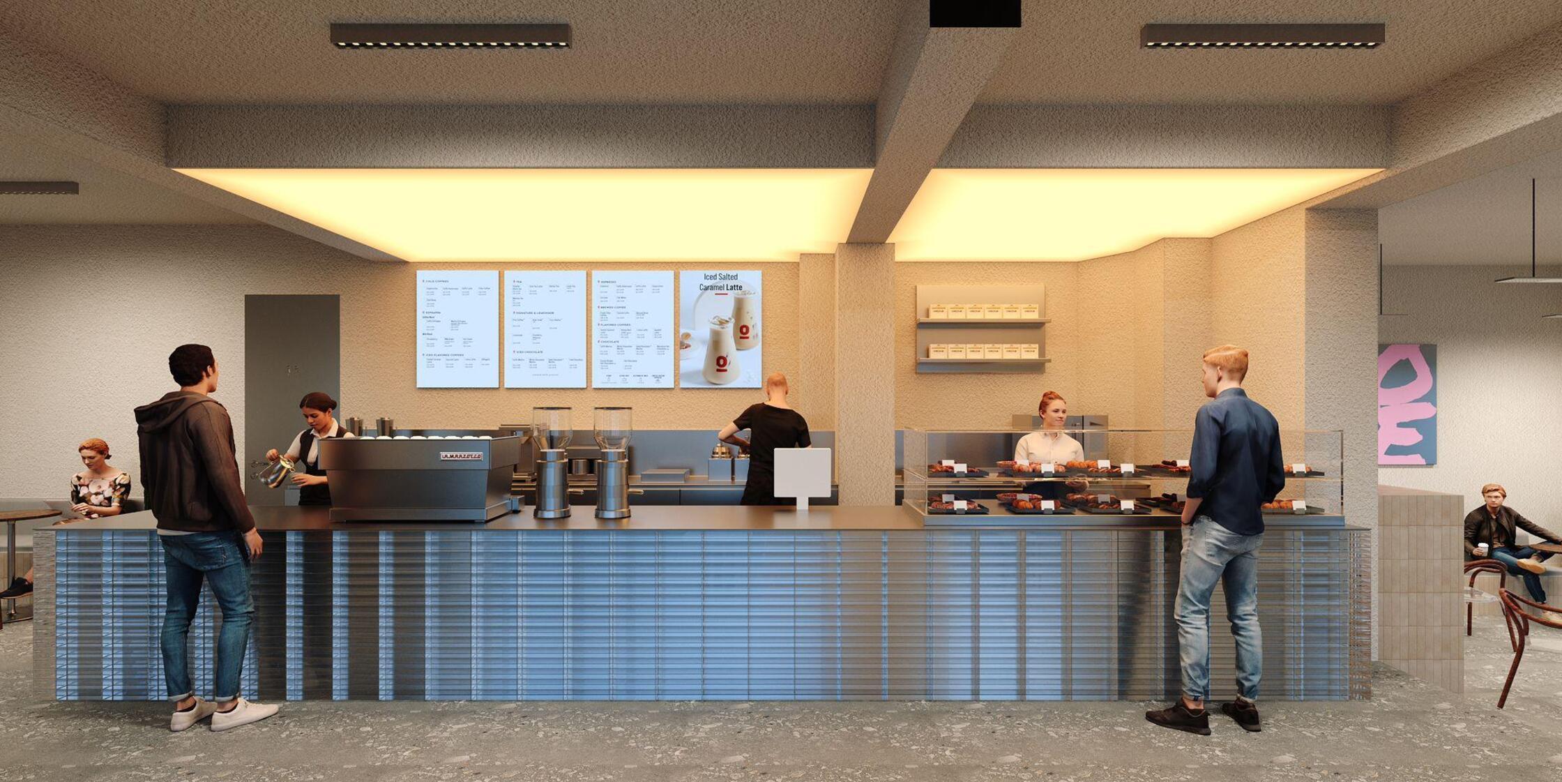 Die jüngste Filiale von Espressolab öffnete im Sommer in der Nibelungenstraße 28 in Nürnberg. Die Inneneinrichtung soll dort mit italienischen Glasbausteinen überzeugen und einen besonders modernen Flair vermitteln.
