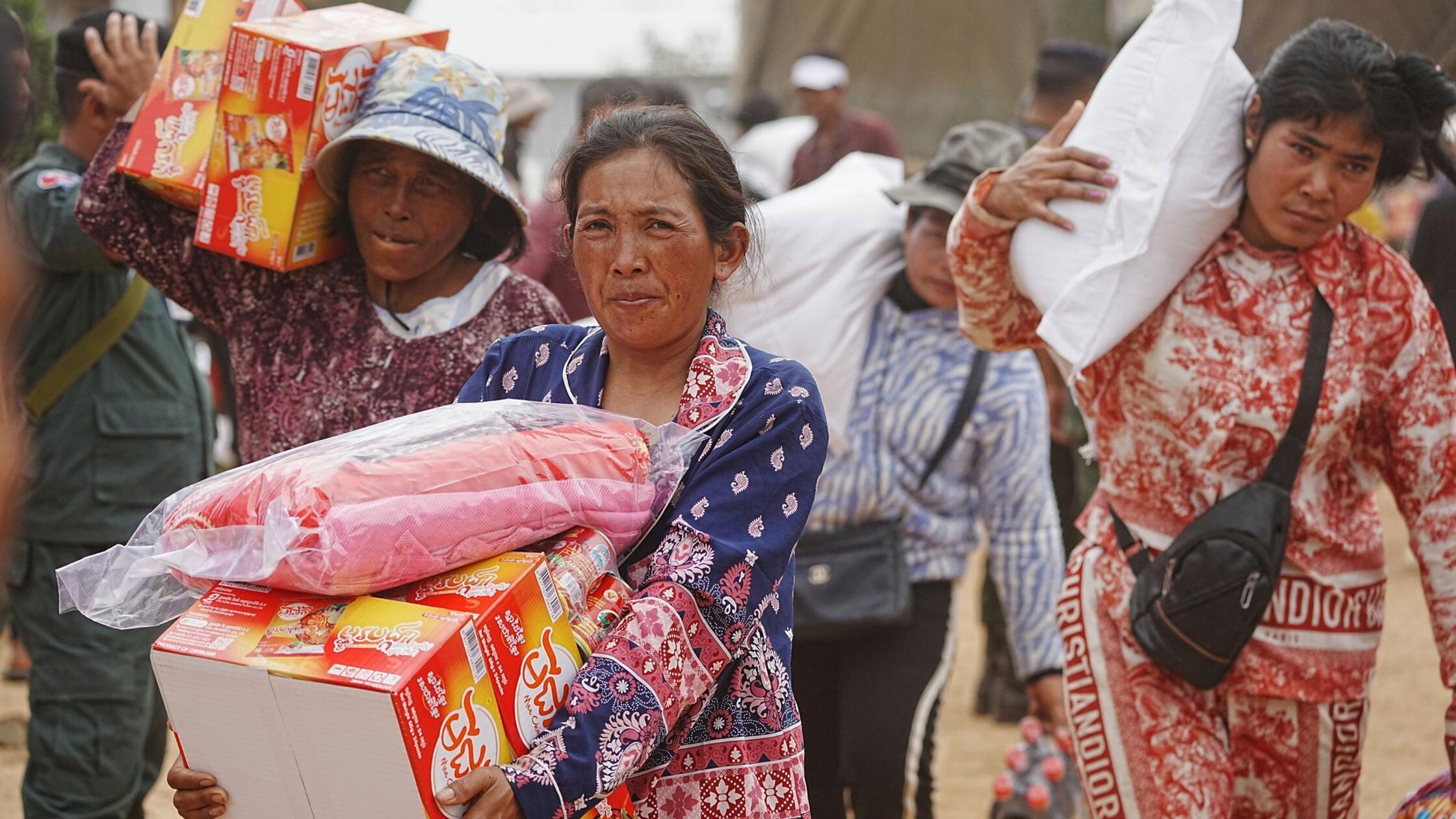Hunderttausende Flüchtlinge wegen Kämpfen in Südostasien