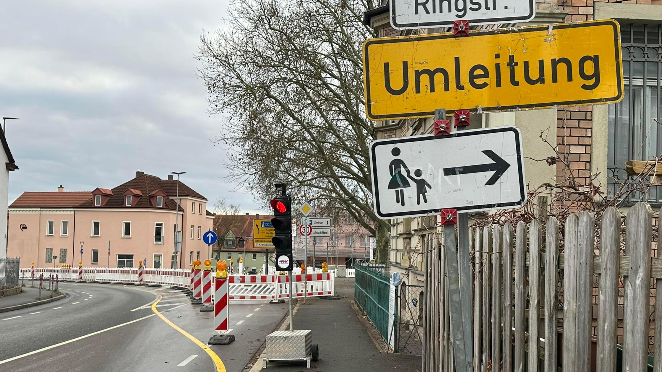 Baustelle Nürnberger Torplatz