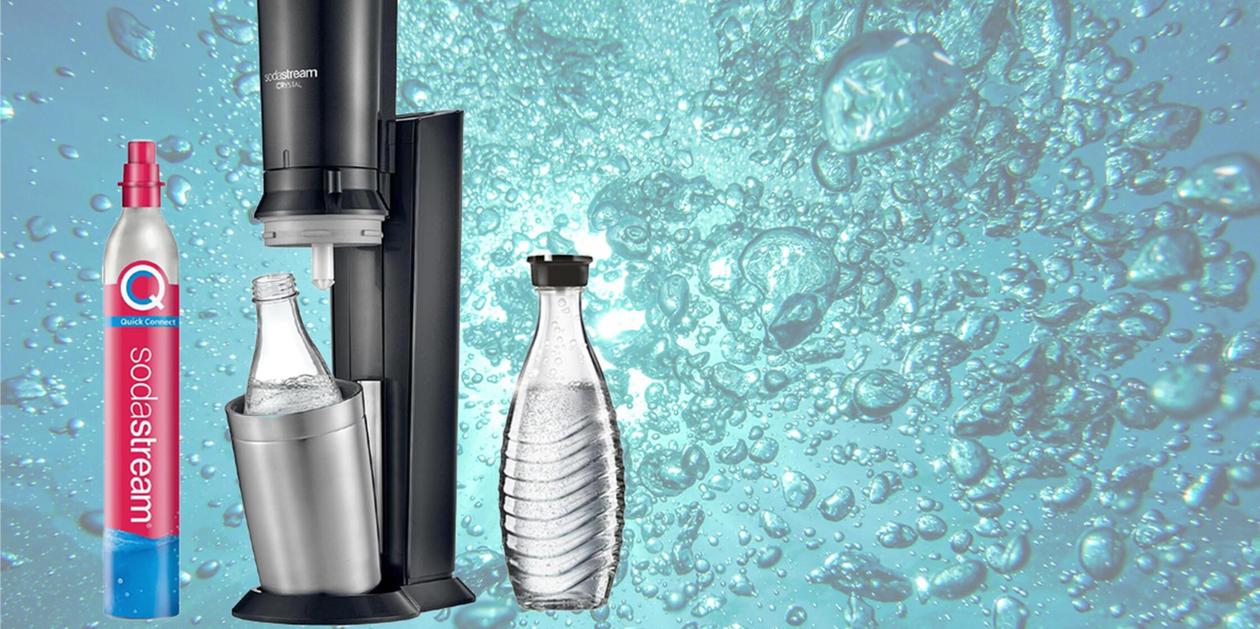 Wassersprudler statt 119,99€ kurz nur 79,99€: Amazon sprudelt SodaStream Crystal 3.0 günstiger raus