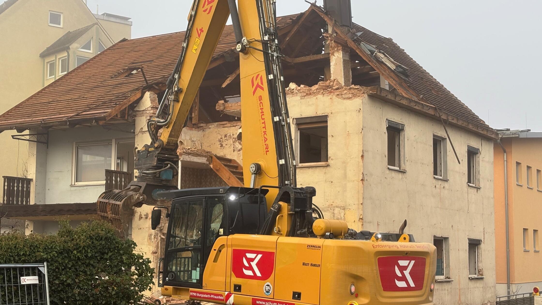 Abriss Albert-Schweitzer-Straße