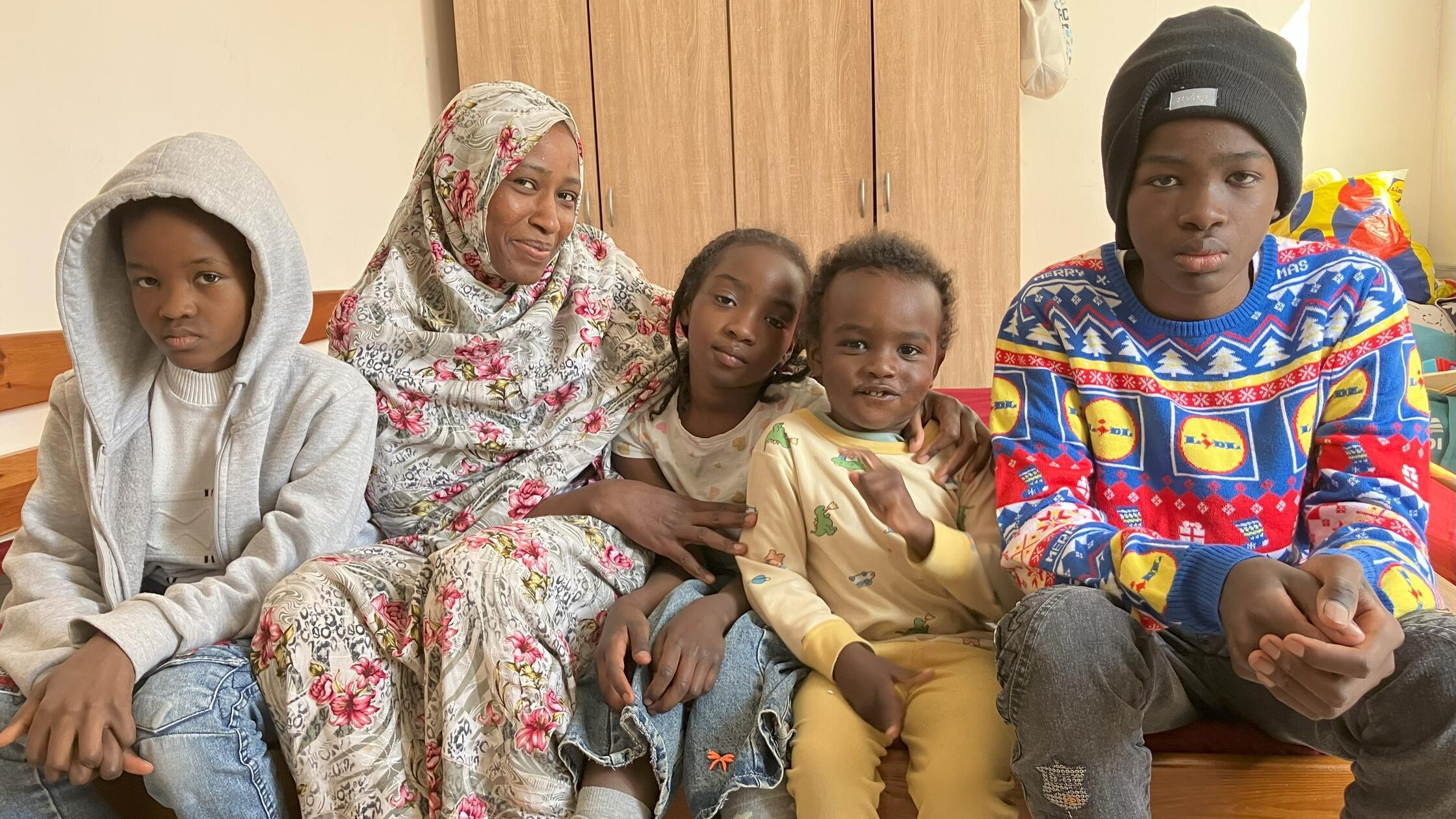 Geflüchtete in Hausen