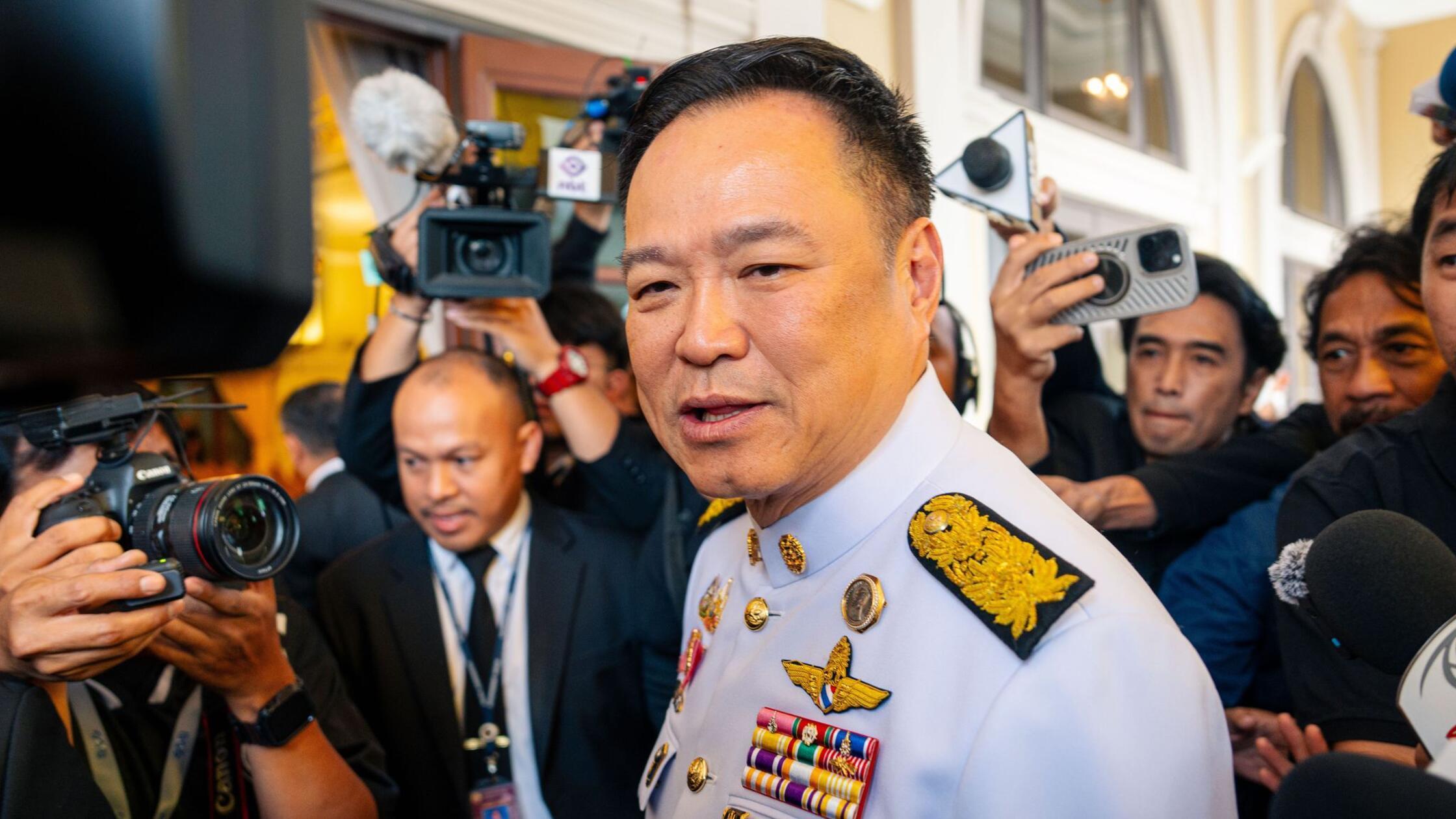 Thailands Premierminister Anutin Charnvirakul wird