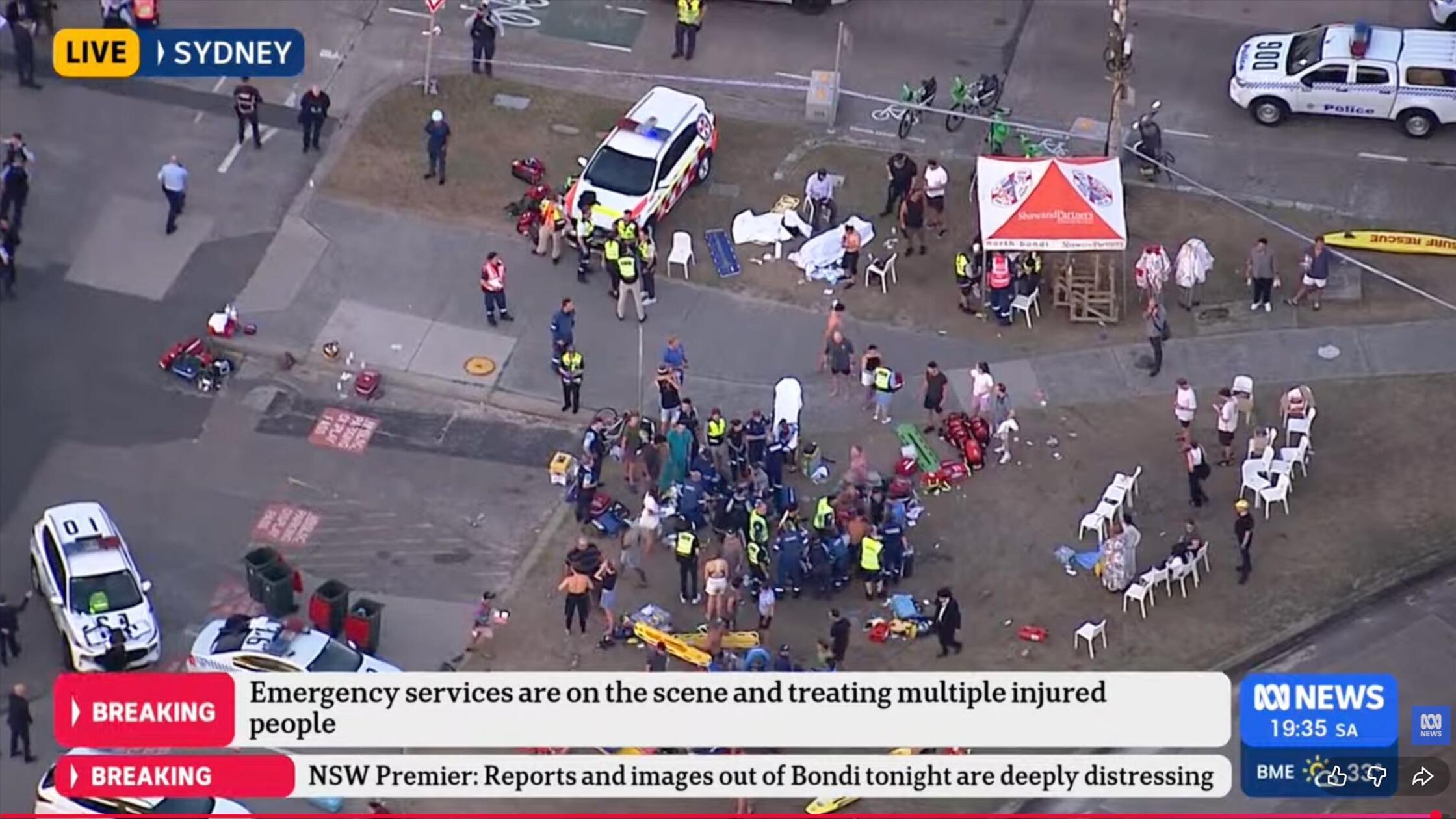 Schüsse bei jüdischem Fest in Sydney: Zehn Tote und mehrere Verletzte - viele Fragen offen