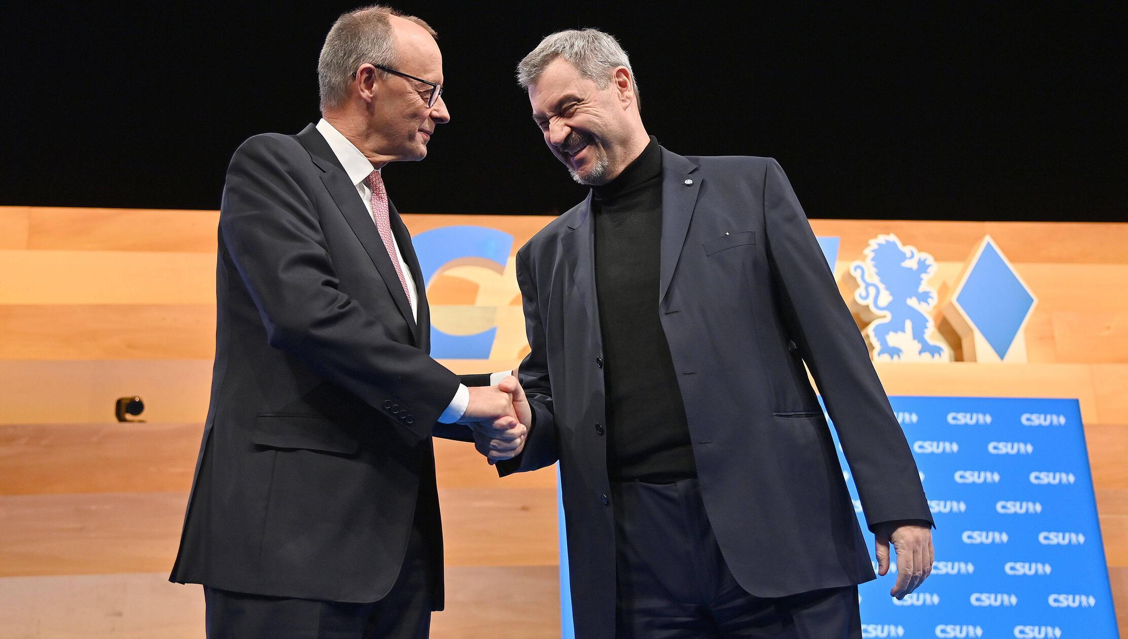 Markus SOEDER Ministerpraesident Bayern und CSU Vo