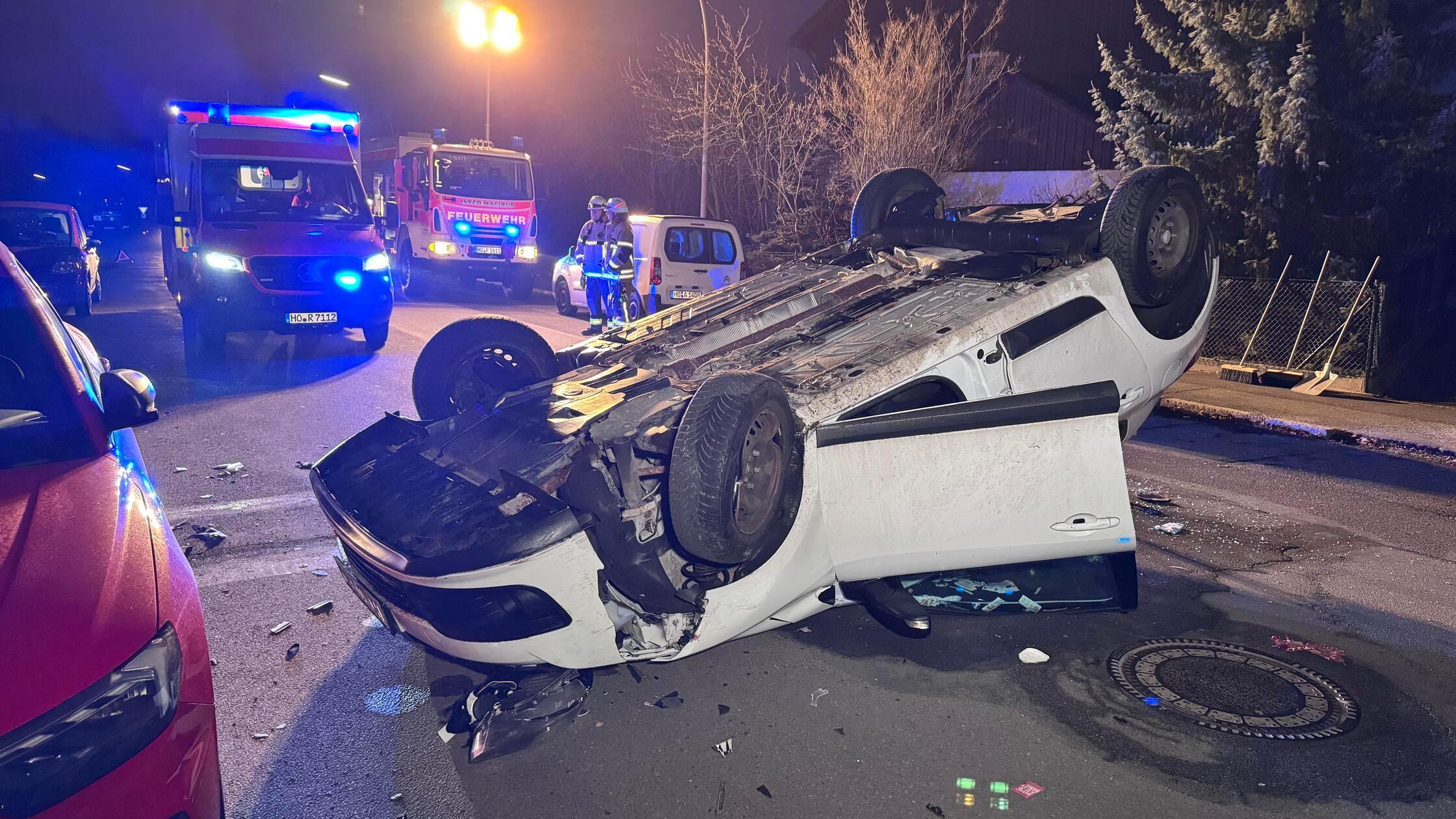 Mensch und Tier mit GlÃ¼ck im UnglÃ¼ck: Autofahrer