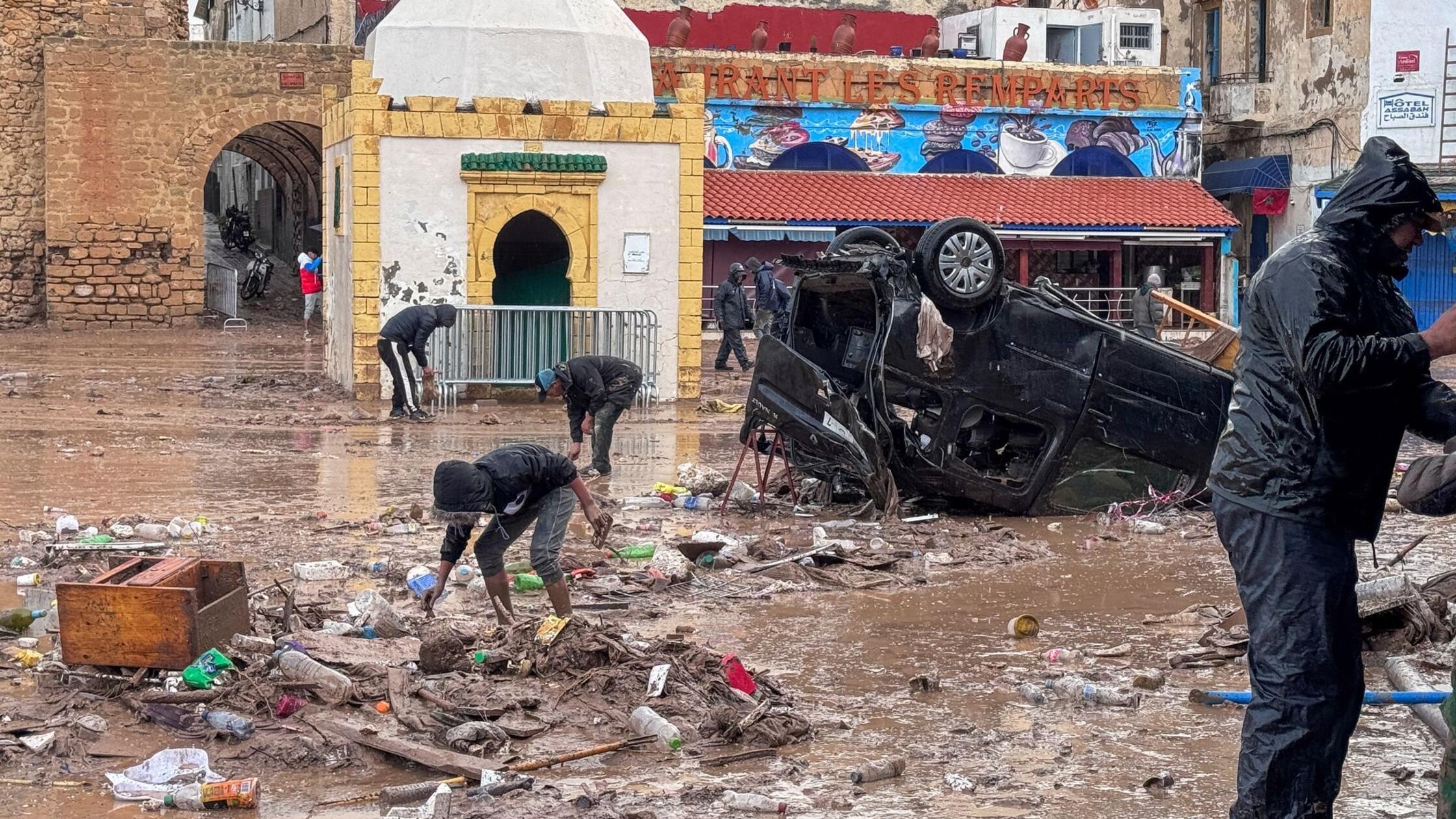 37 Tote nach Überschwemmungen in Marokko