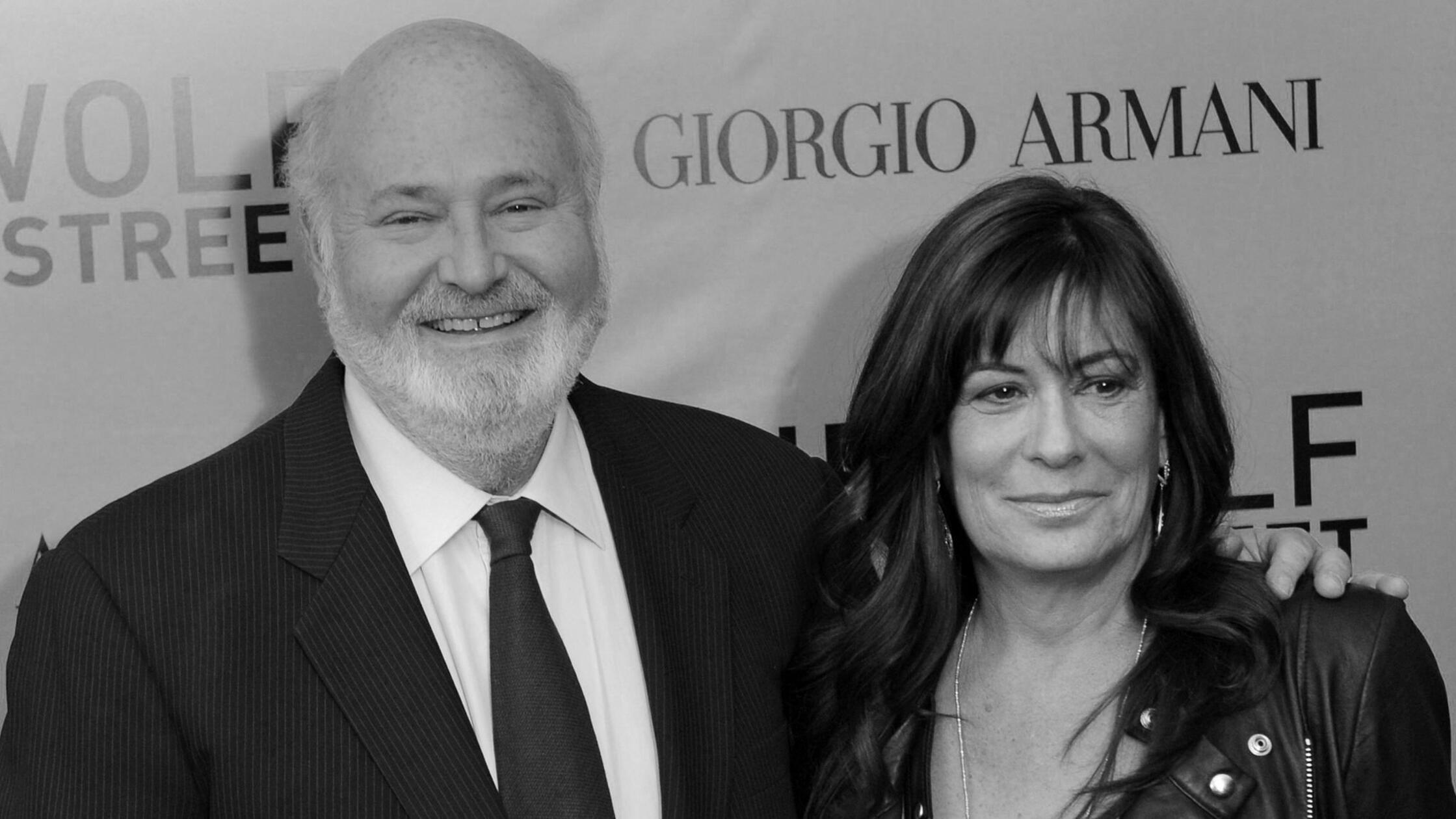Der US-Regisseur Rob Reiner und seine Frau Michele