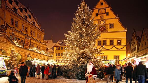 Motiv: Rothenburger Reiterlesmarkt - Weihnachtsmar