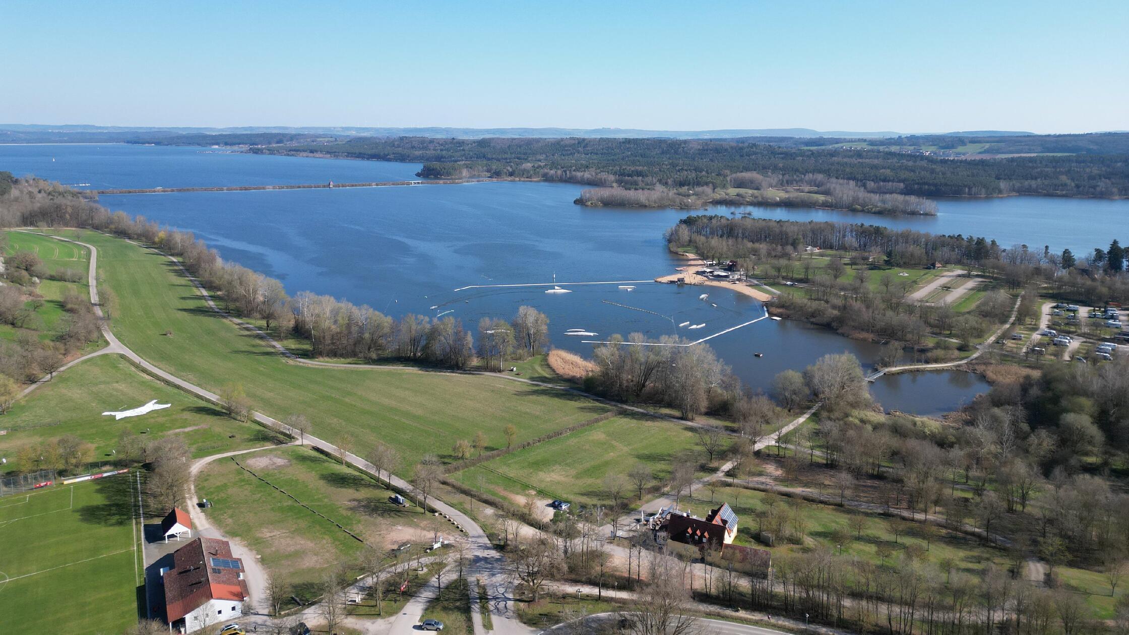 2025 04.03. Absberg Drohne 05 Brombachsee