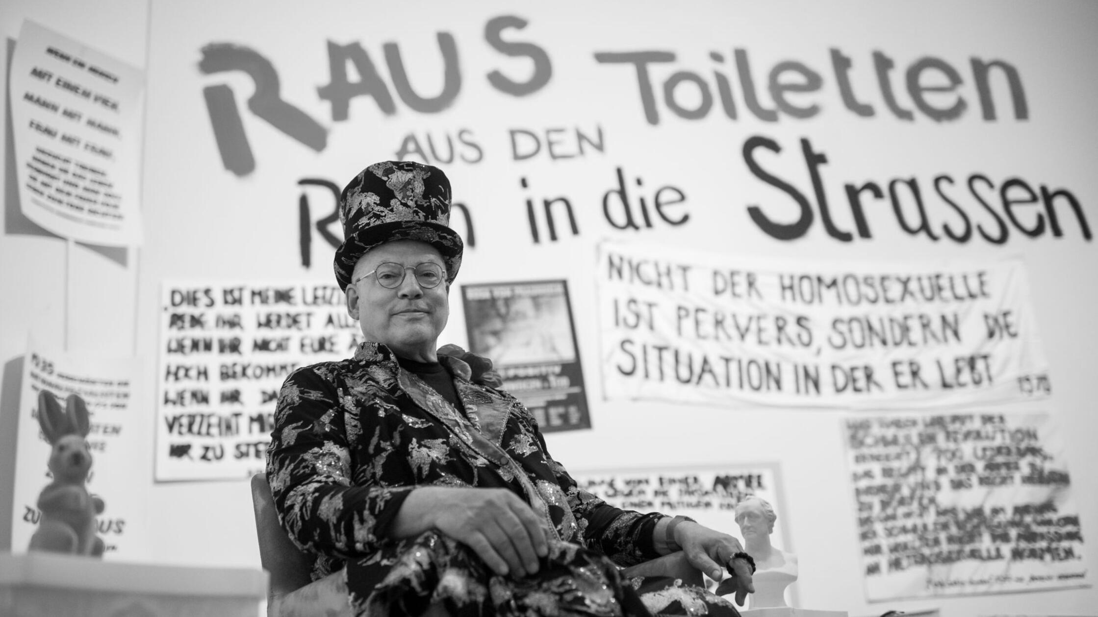 Galt als Ikone der Schwulenbewegung: Rosa von Praunheim stirbt nur wenige Tage nach Hochzeit