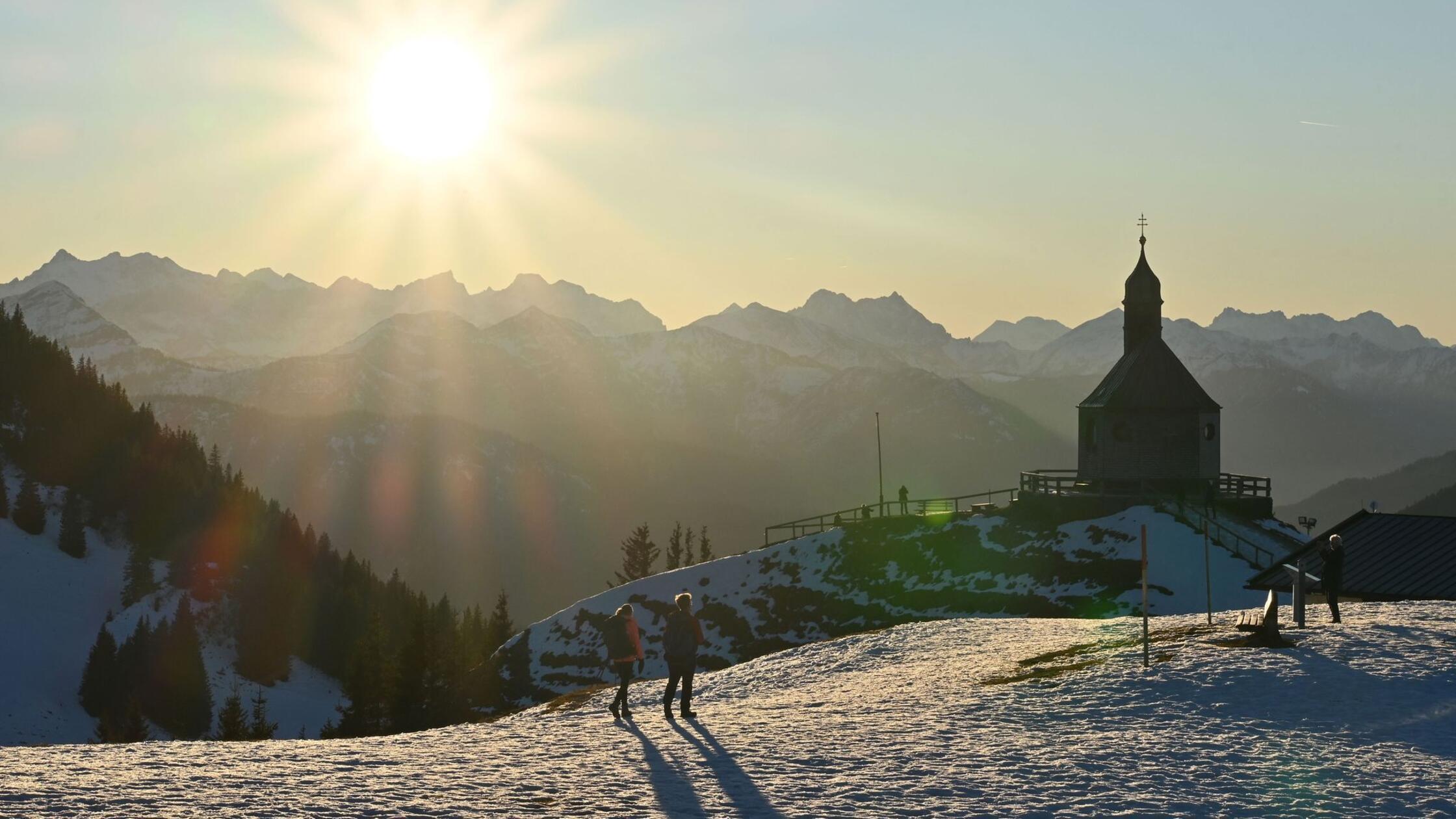 Zum Wochenende hin wird es wieder sonniger