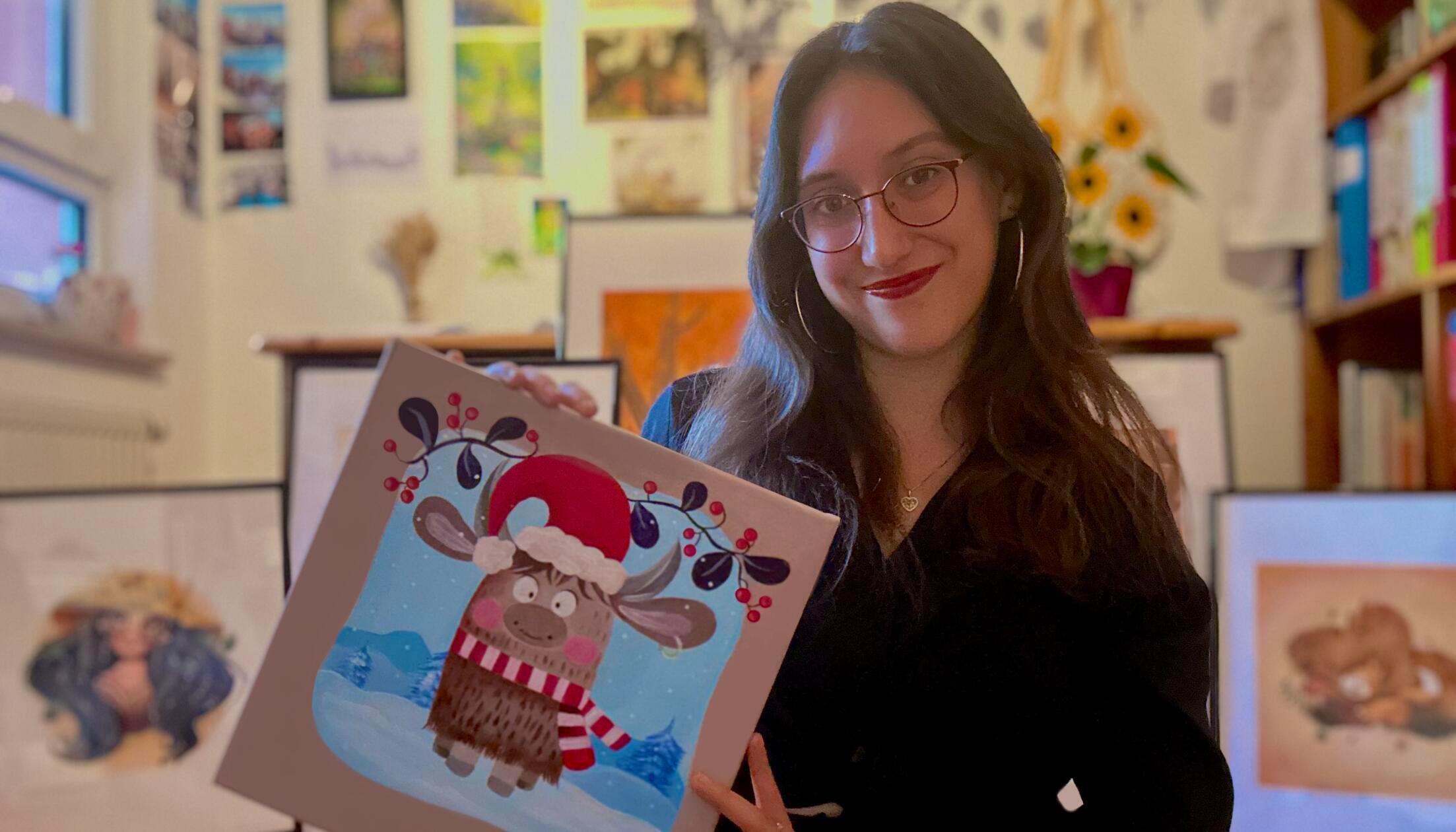 Lebendig-und-ein-bisschen-verr-ckt-Erlangerin-zeigte-in-Hersbruck-ihre-bunte-Leidenschaft