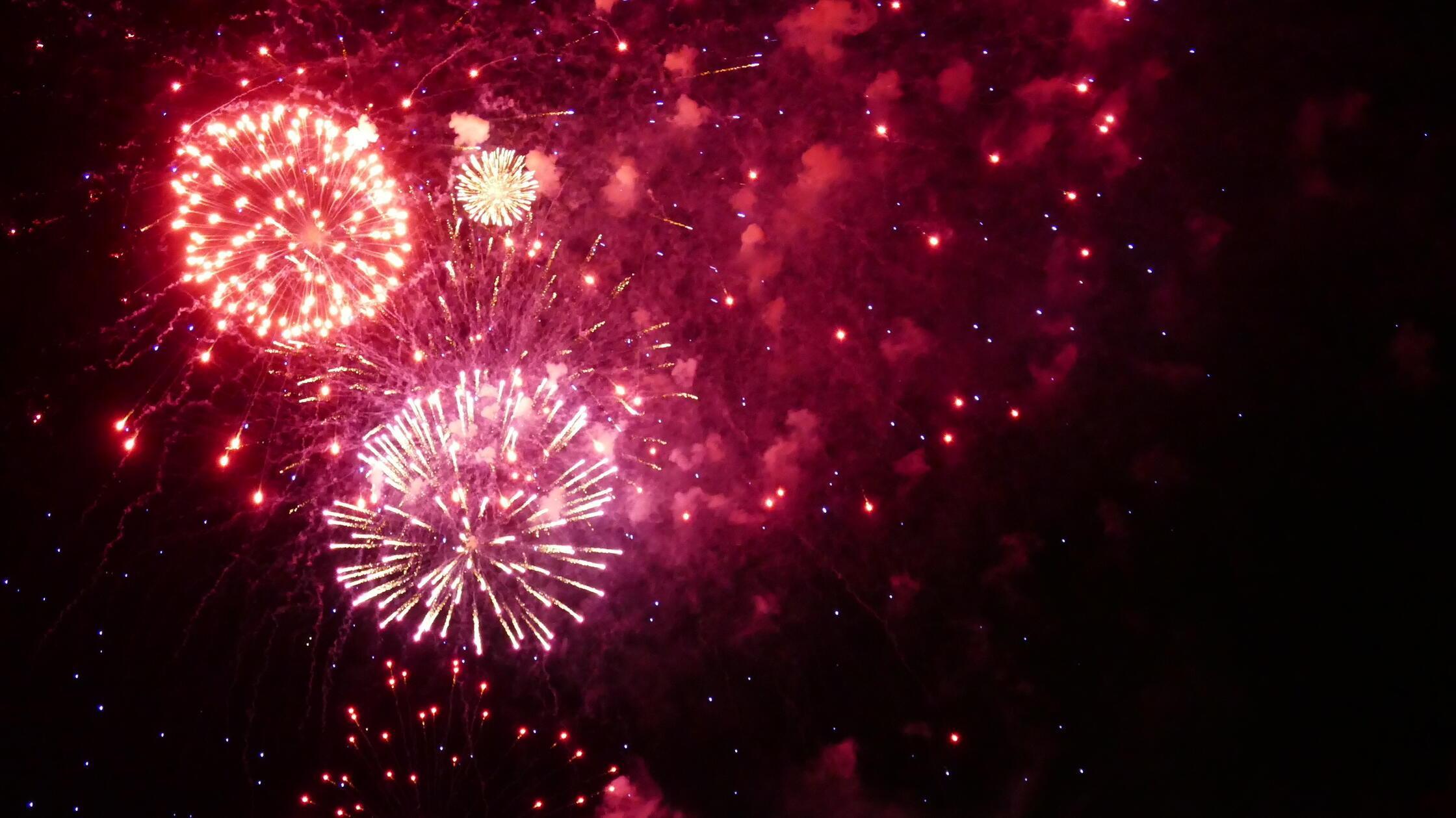 Abschlussfeuerwerk Kirchweih Fürth