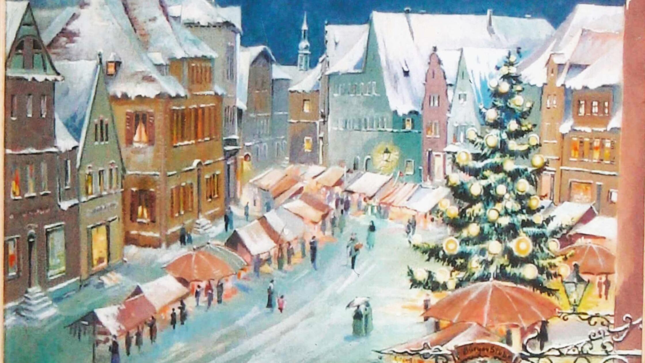 Flachgeb-ck-Versteigerung-Volksweihnacht-Wie-Gunzenhausen-fr-her-Weihnachten-feierte