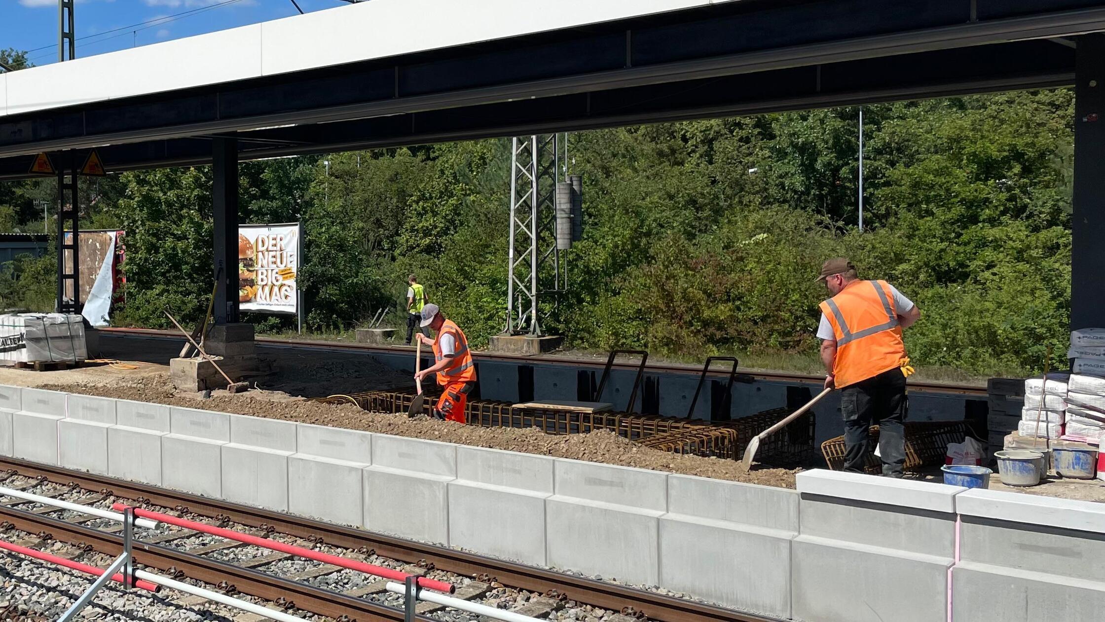 Umbau Bahnhof Feucht