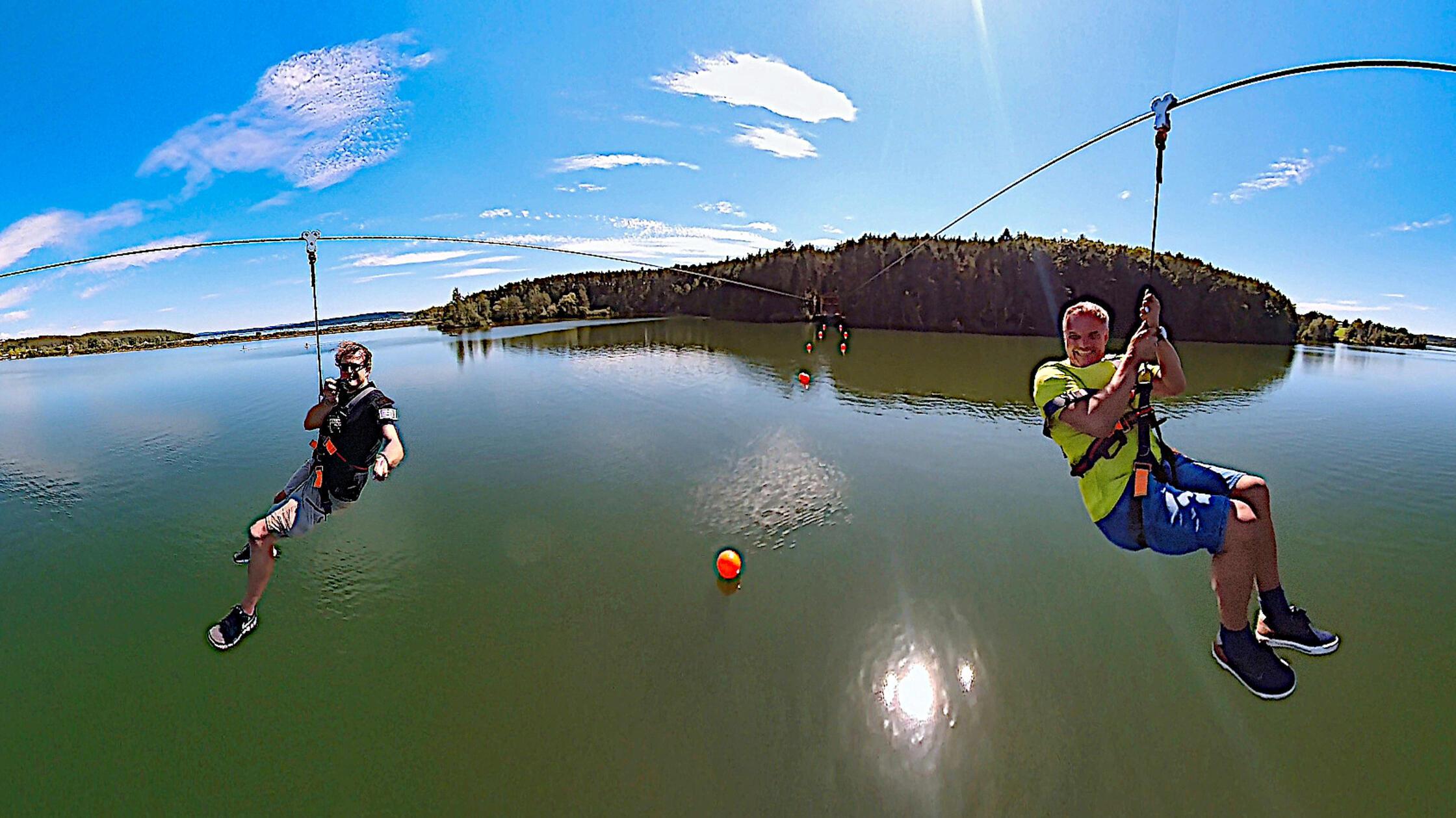 Zip Line Werner Rank Enderndorf Print