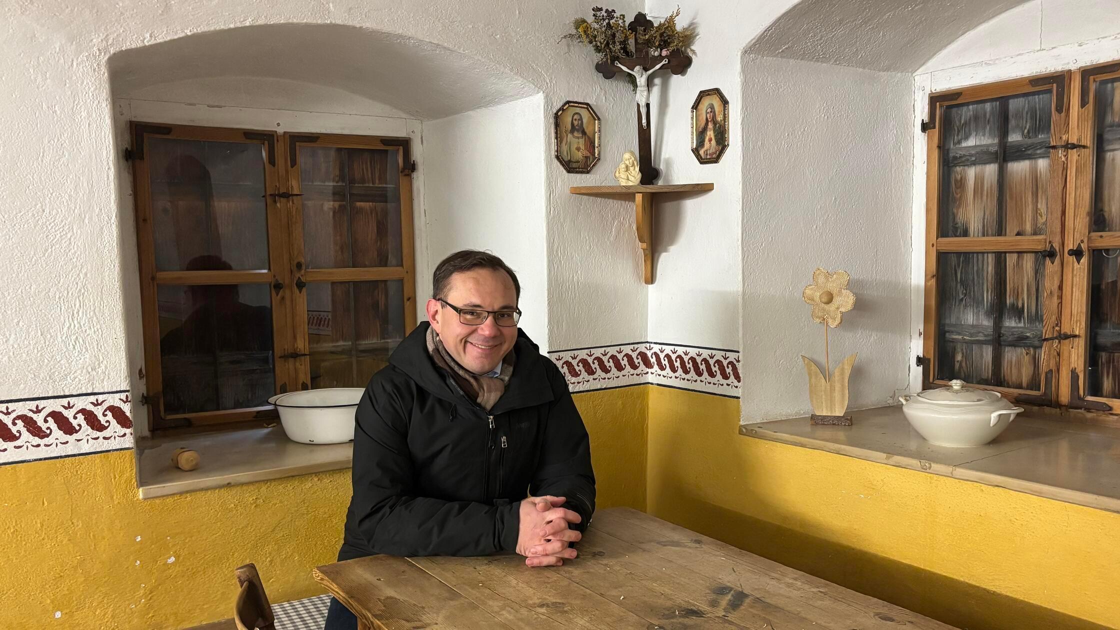 Dr. Tobias Hammerl im Freilandmuseum Oberpfalz