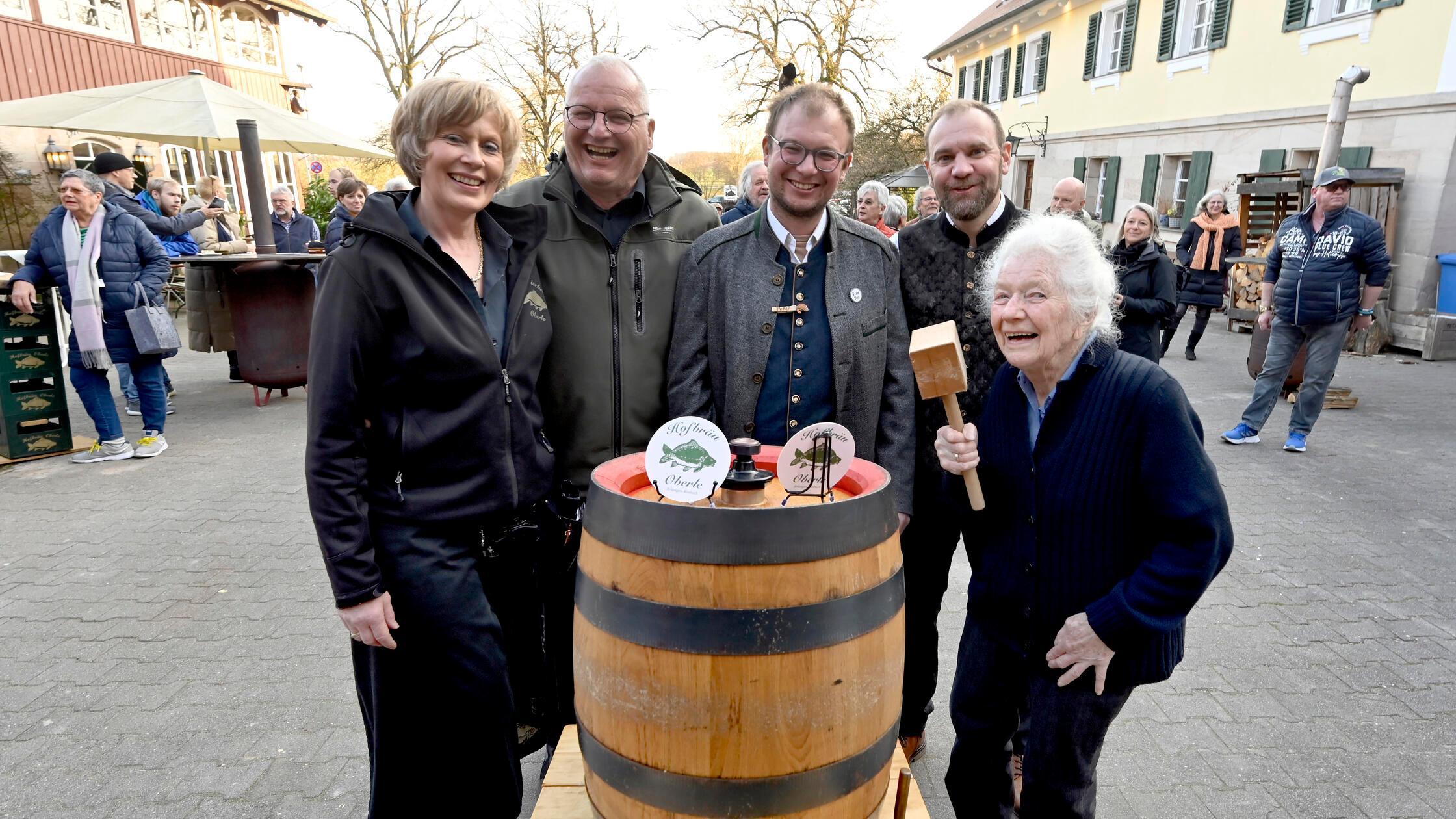Erlangen:  Wie jedes Jahr läd die Famile Oberle au