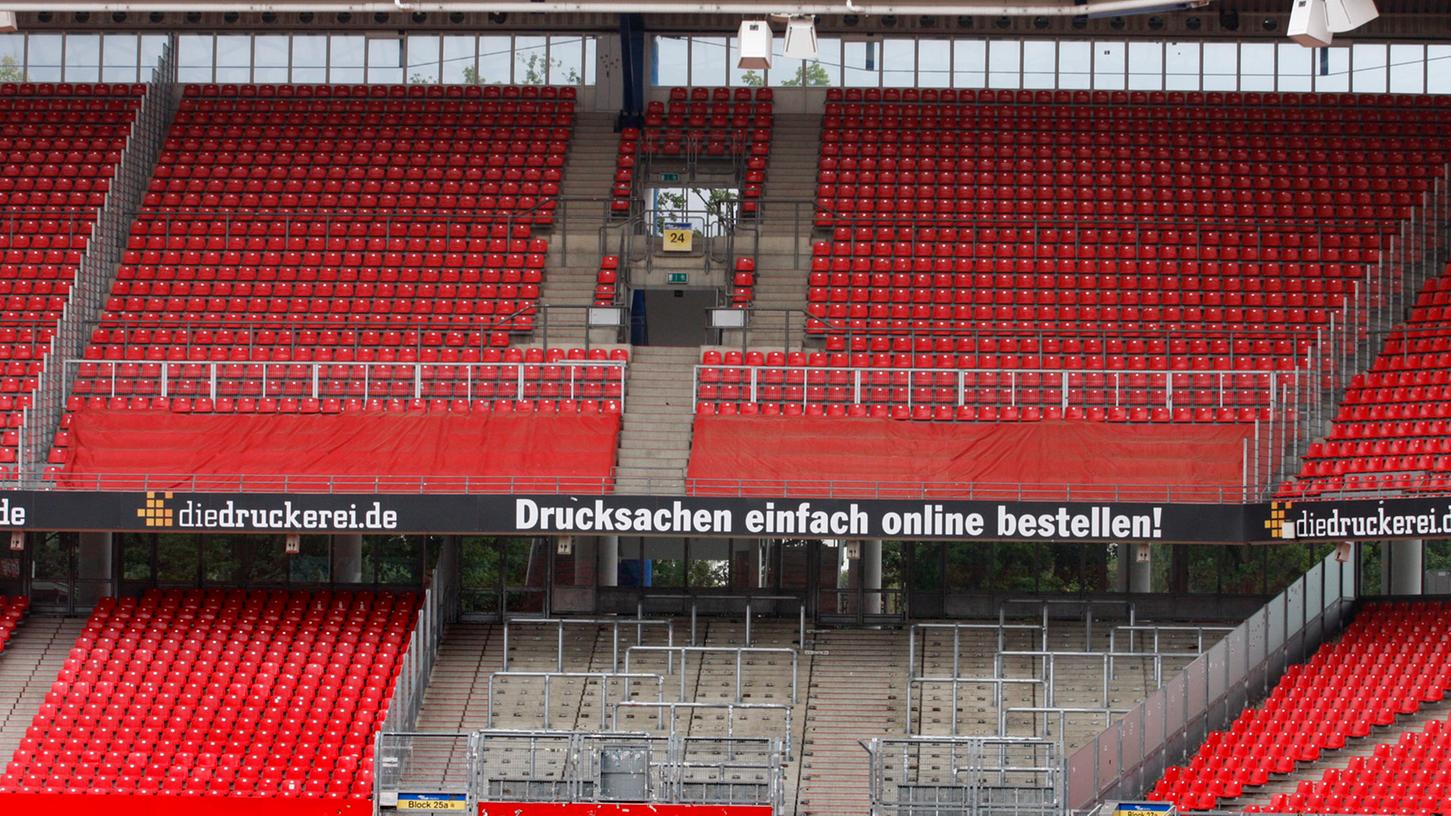Hüpfende Fans: Nürnberg muss Stadion umbauen