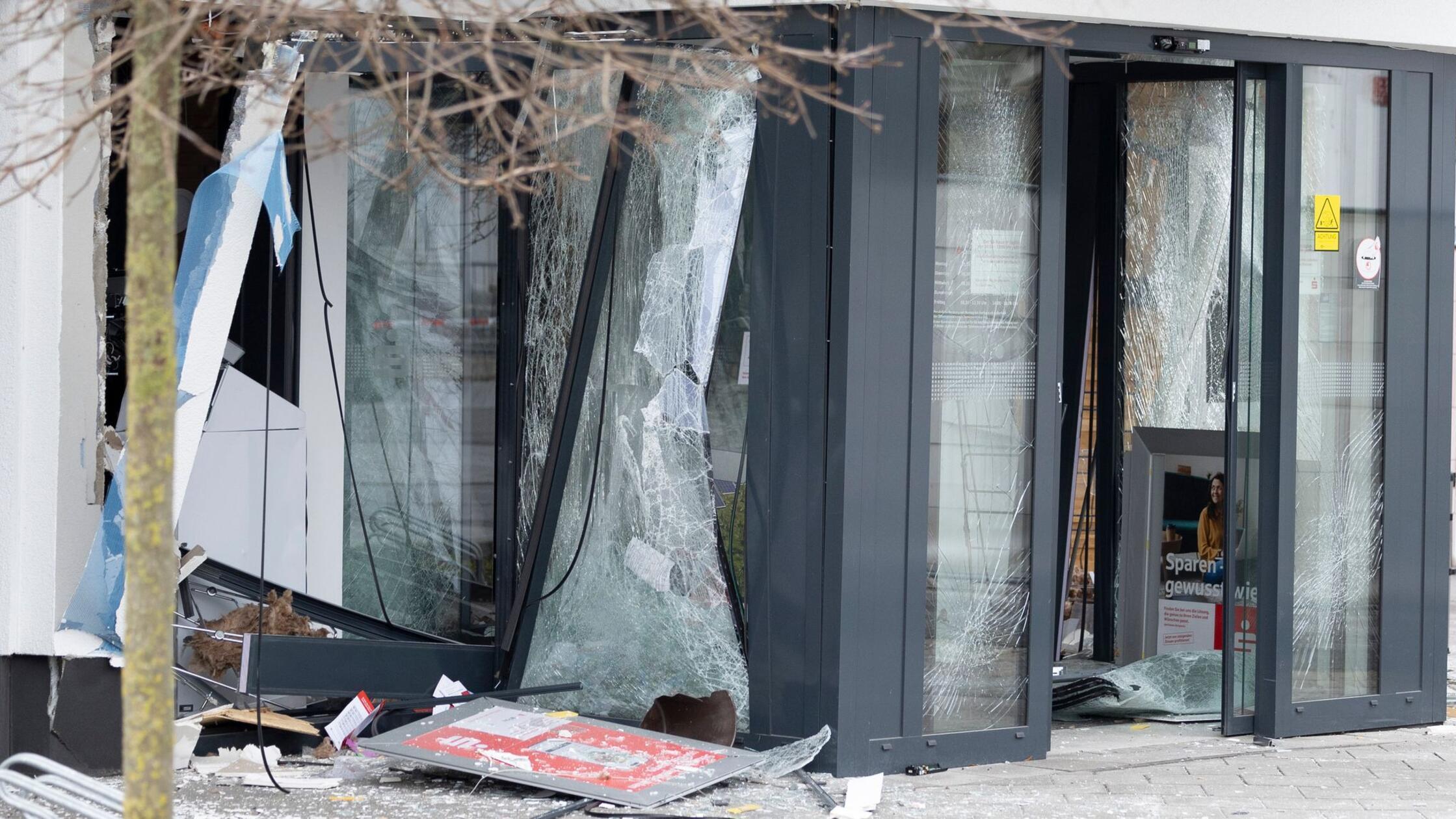 Zahl der Geldautomaten-Sprengungen auf Vorjahresniveau