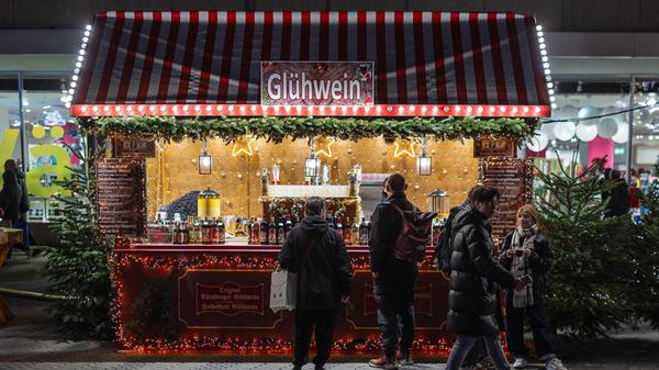 Weihnachtsmarkt in der Nürnberger Königstraße, Nür