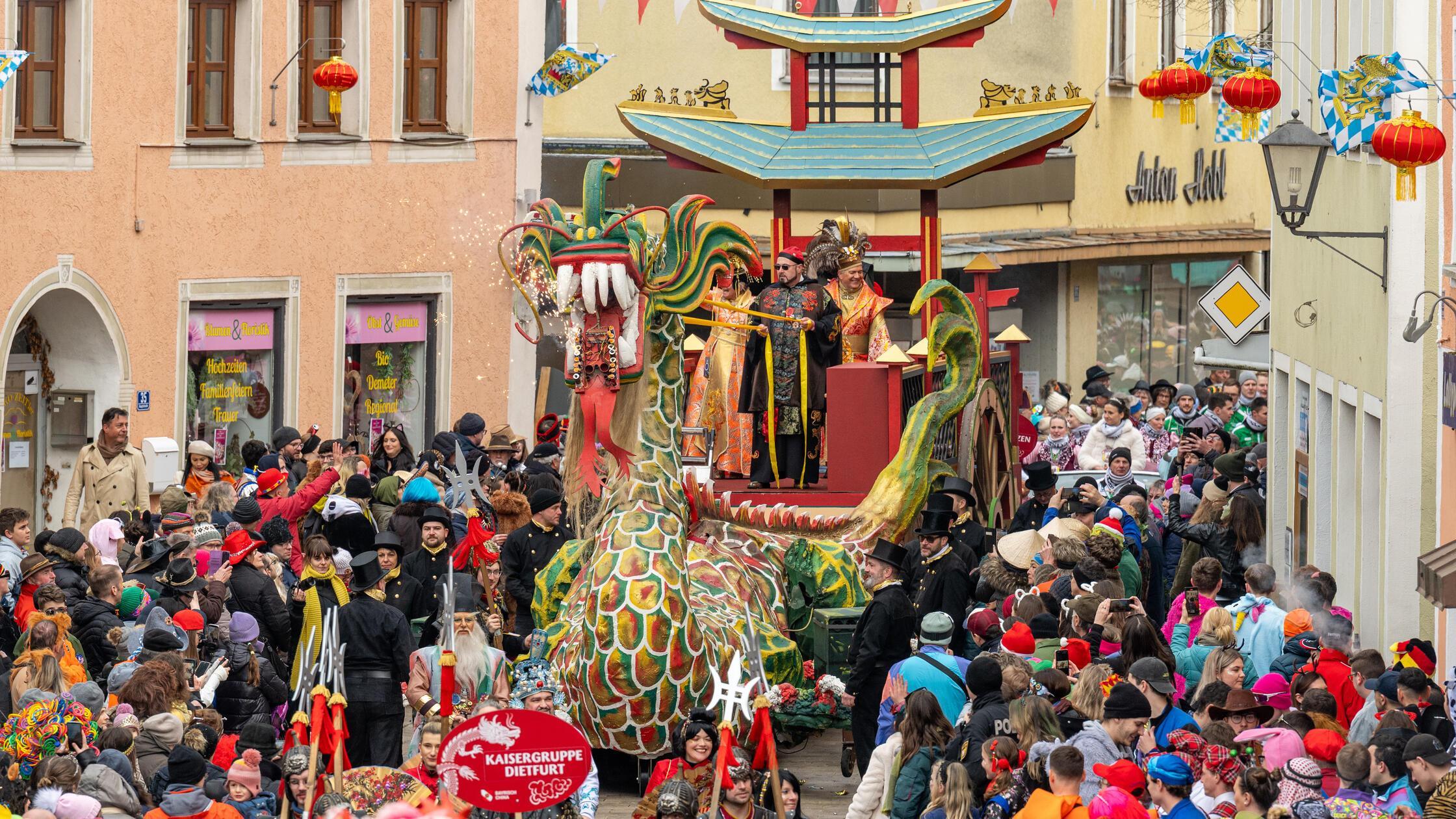 27.02.2025, Bayern, Dietfurt: Das «chinesische Kai