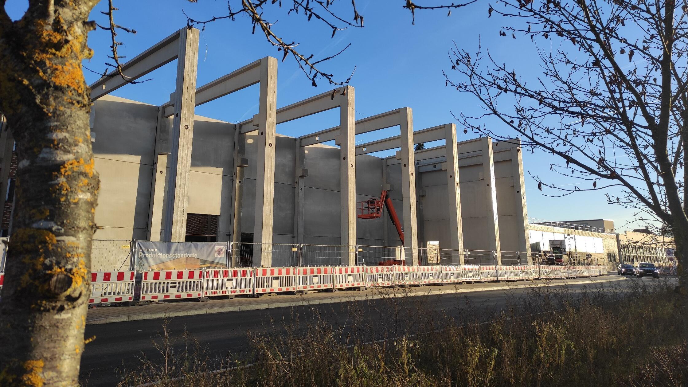 Für die Erweiterung der KSB-Gießerei wurde sogar d