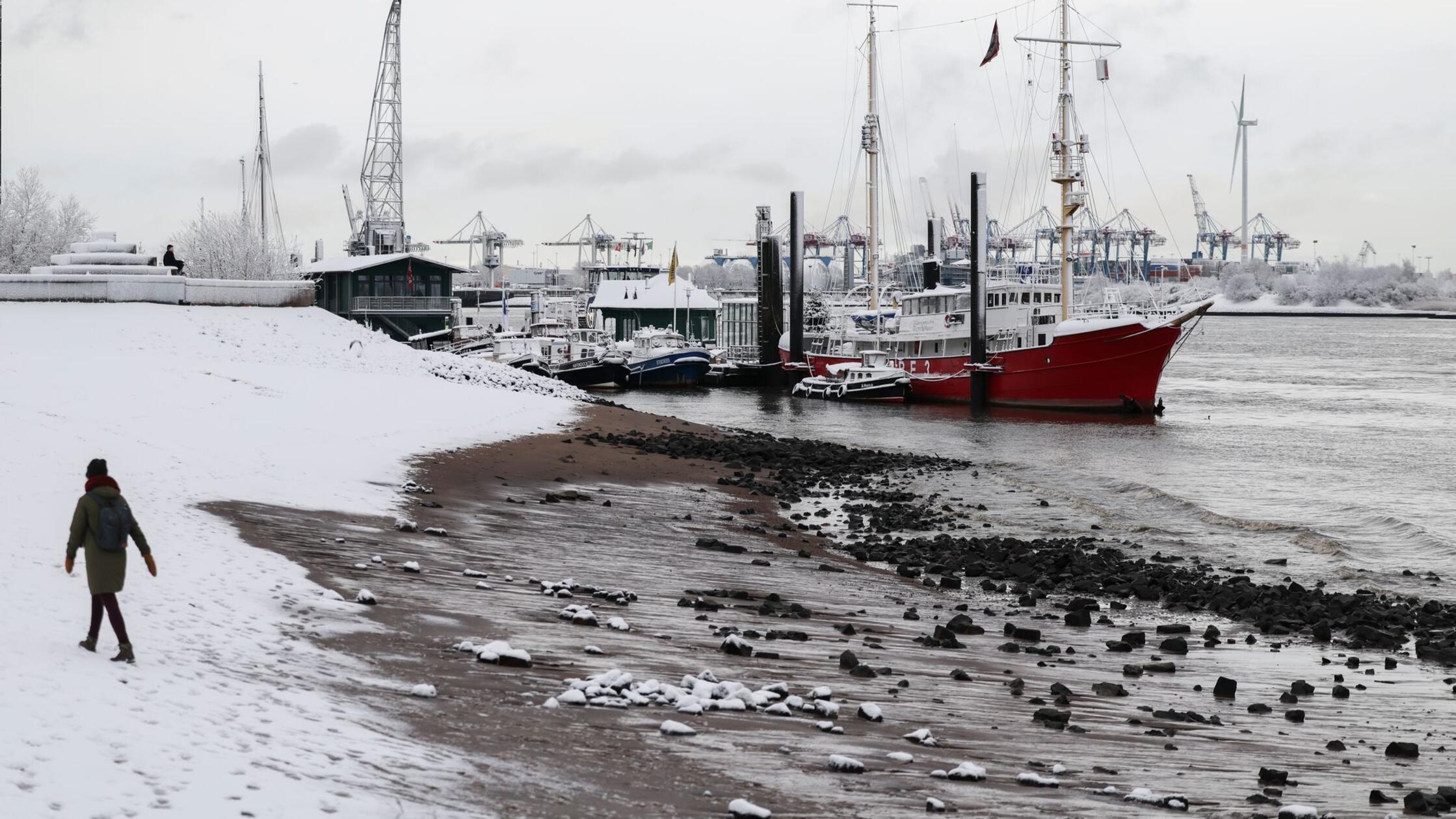 Zimsko vreme prineslo trajen mraz in ledene temperature v Nemčiji