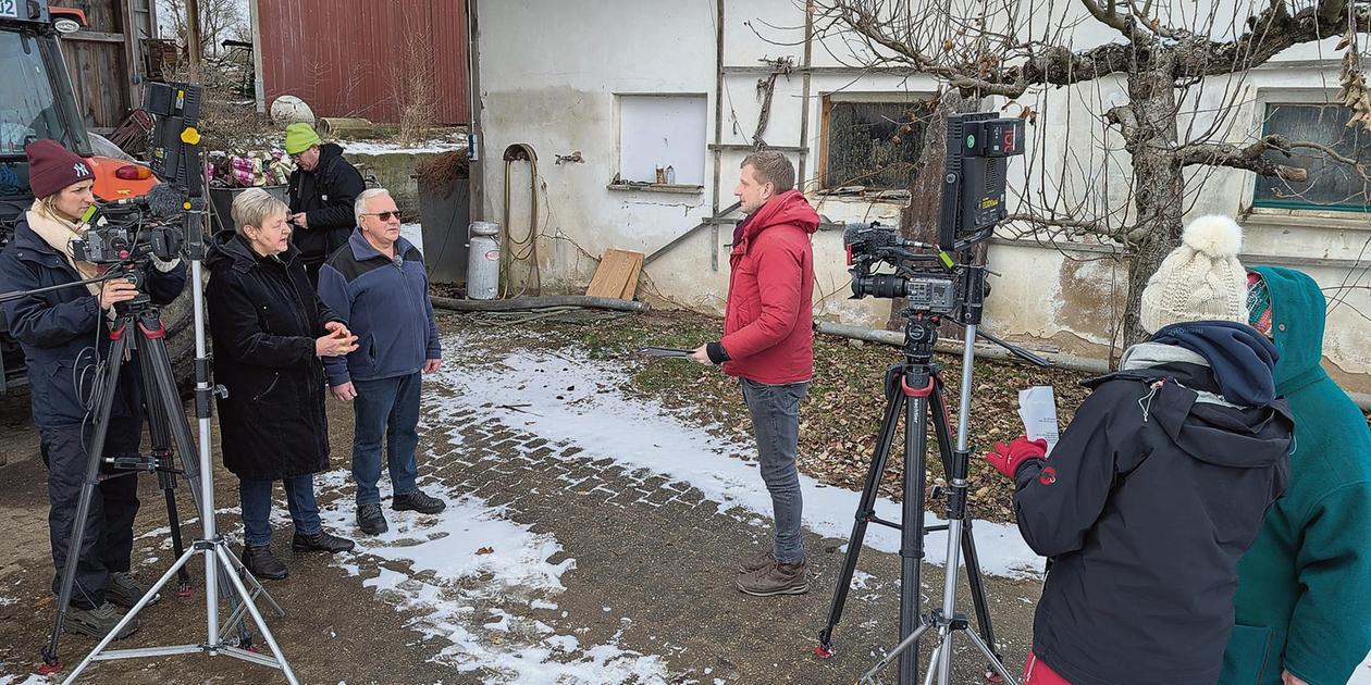BR-Sendung „Unser Land“ zu Besuch im Hofladen Naß in ...