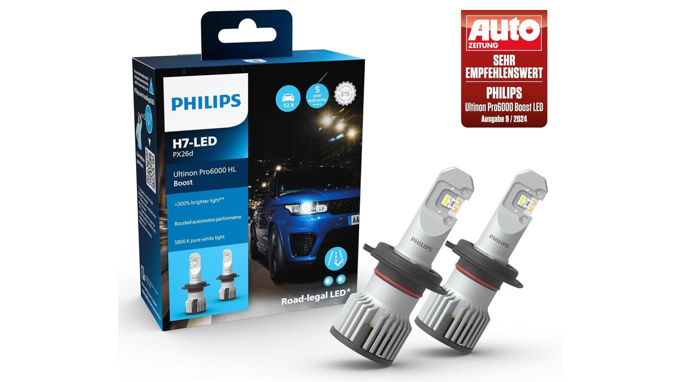 LED Scheinwerfer Philips Ultinon Pro6000 Boost