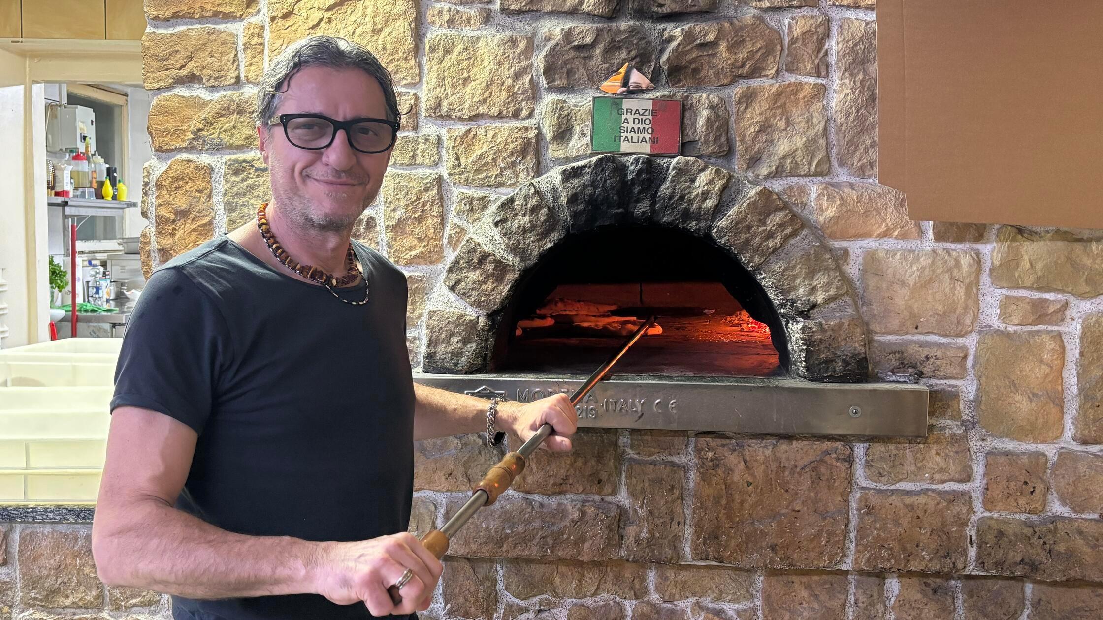 Luigi Pedace Inhaber Osteria da Luigi Schwabach