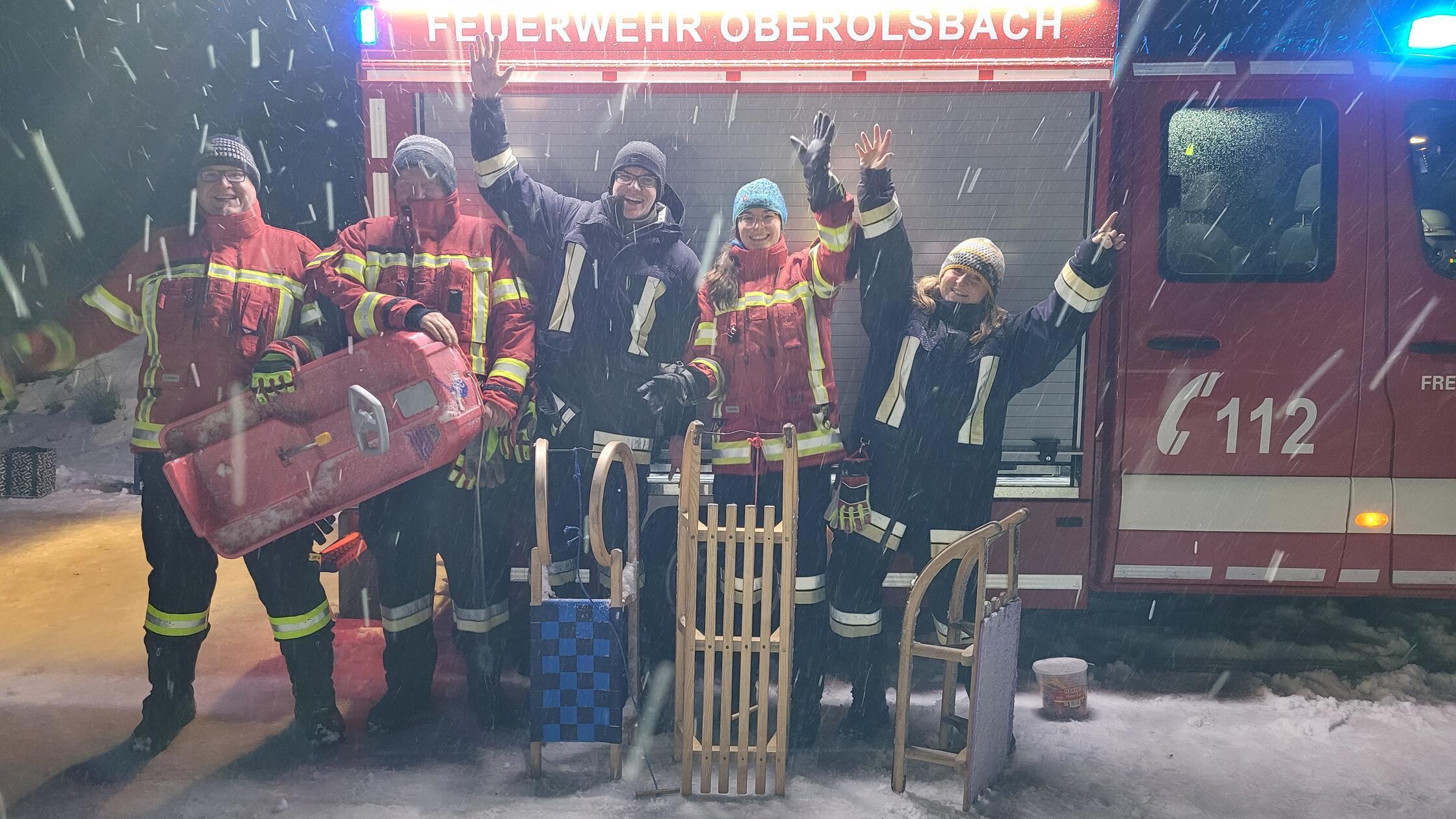 Die Frauen und Männer der Freiwilligen Feuerwehr O