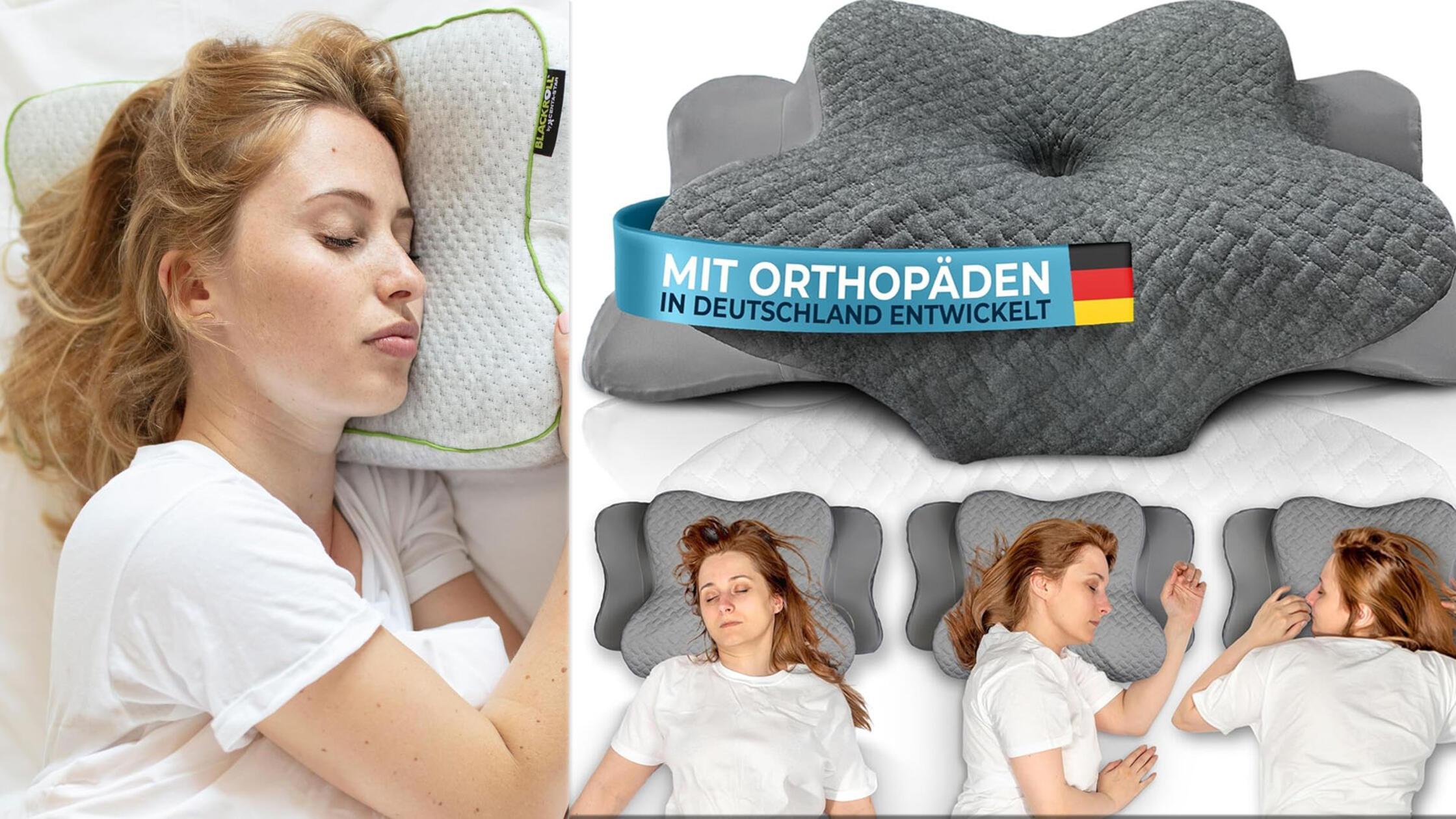 Endlich besser schlafen: Bestseller-Kissen von Glücksstoff 22 % günstiger – begehrter als Blackroll