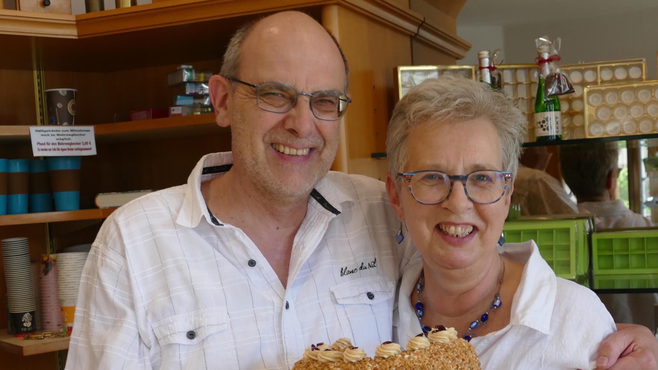 101. Das Ehepaar Karin und Christian Stoeber sind 