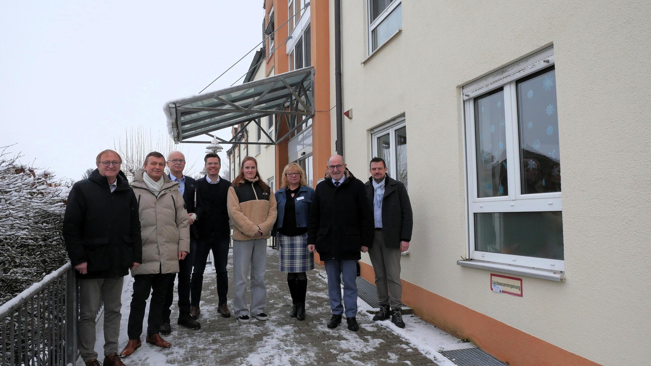 Bei ihnen herrschte große Freude. V.l.n.re: Bürger