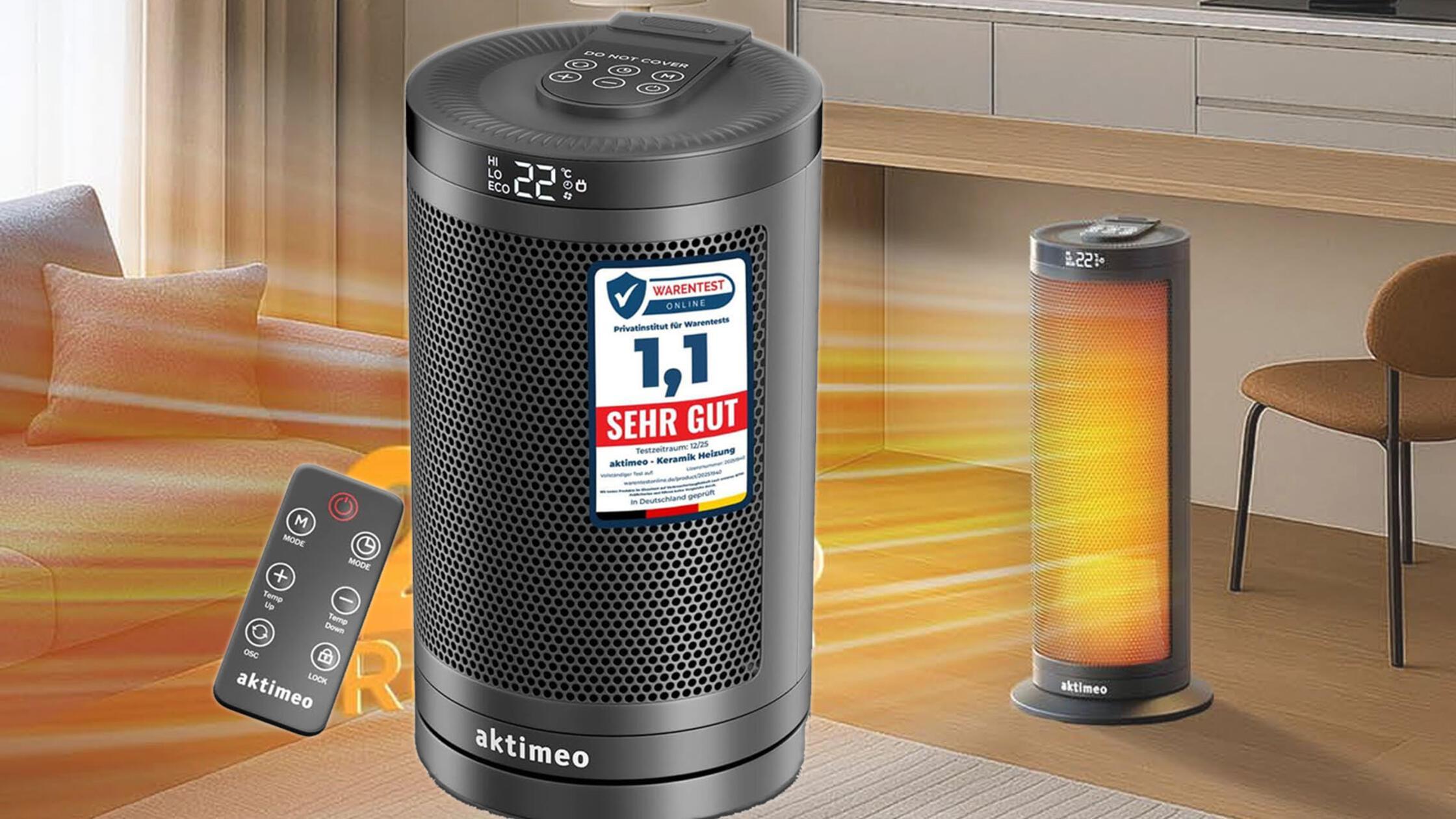 Anschalten-und-sofort-warme-Luft-genie-en-Elektrischer-Keramik-Heizl-fter-heizt-in-Sekunden