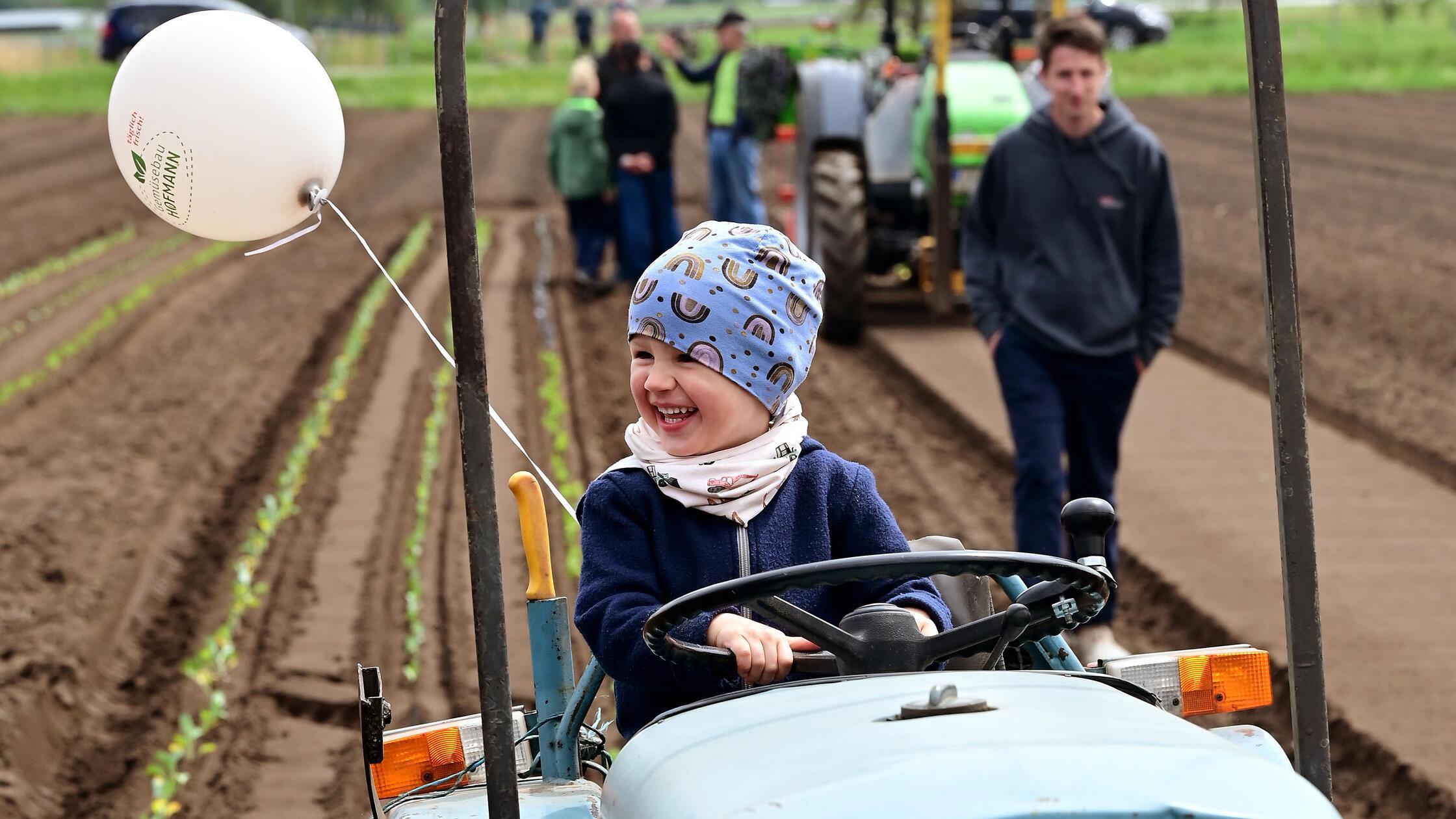 Tag der offenen Tür im Knoblauchsland. Bei Gemüse 