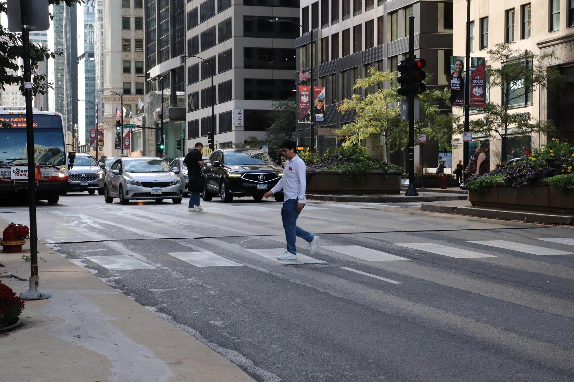 Zu Fuß die Stadt erkunden: In Chicago definitiv möglich.
