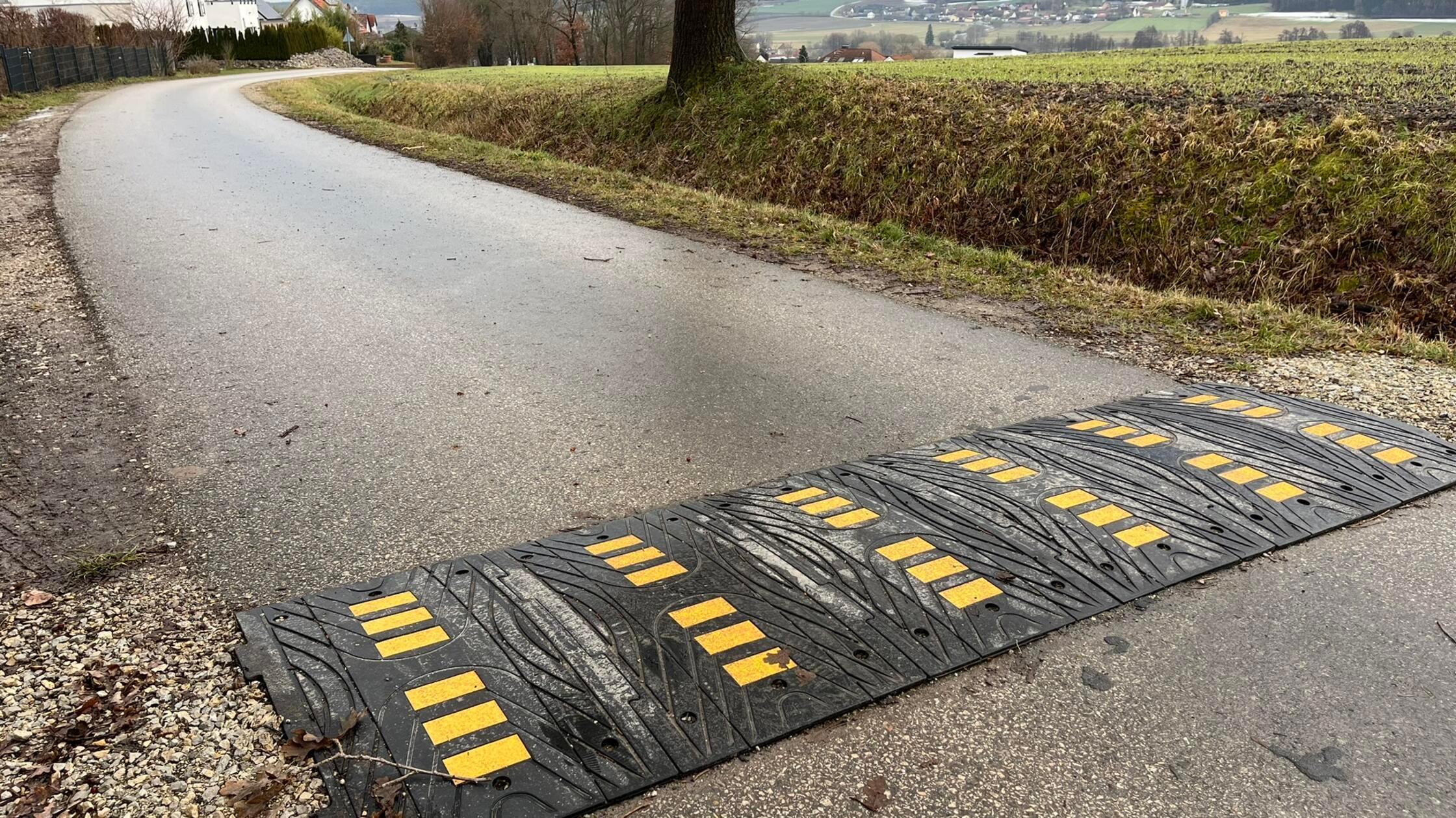 Schwellen-auf-der-Fahrbahn-im-Landkreis-Erlangen-H-chstadt-werden-zum-Streitpunkt