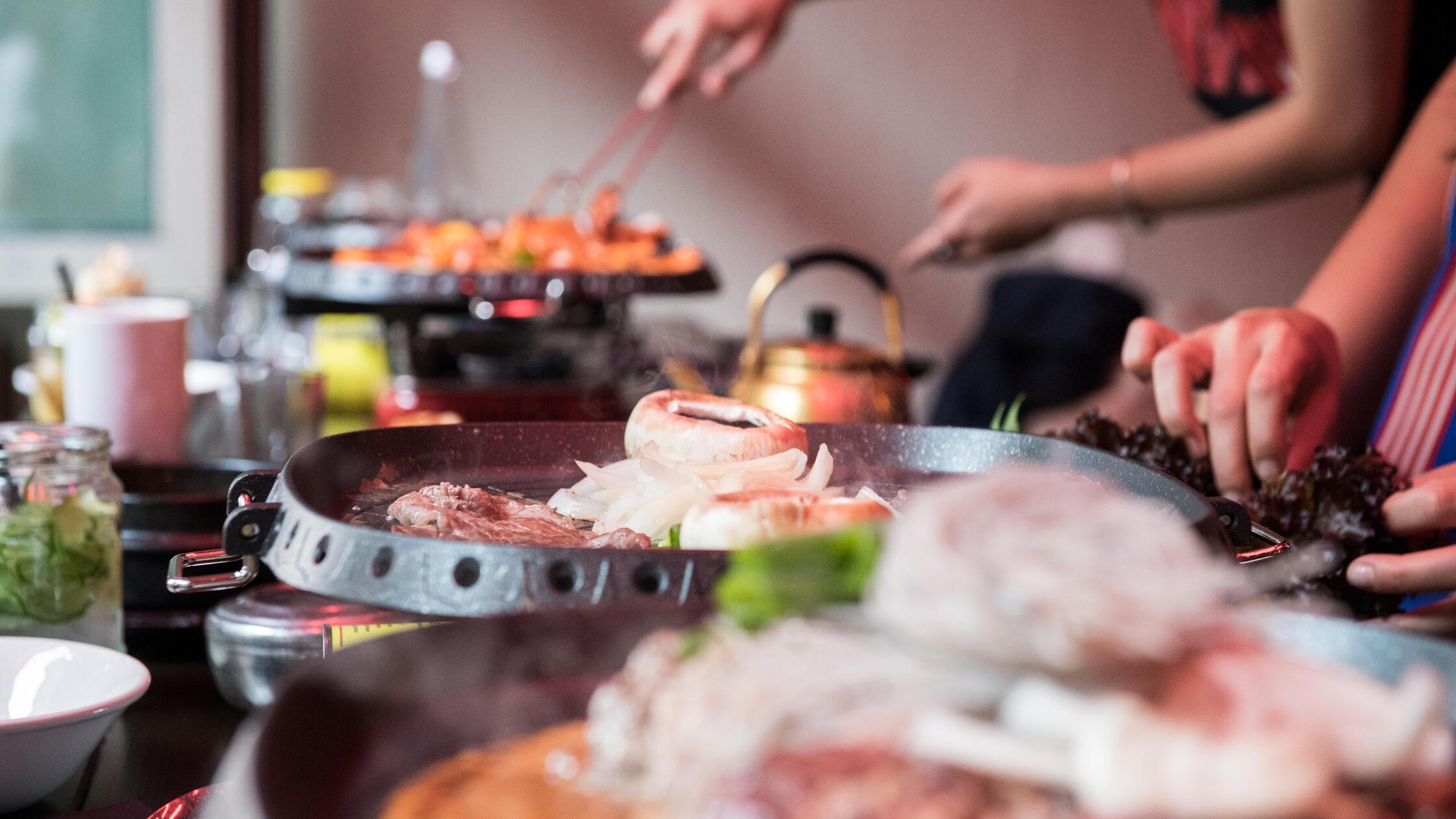 Koreanische Kueche - BBQ