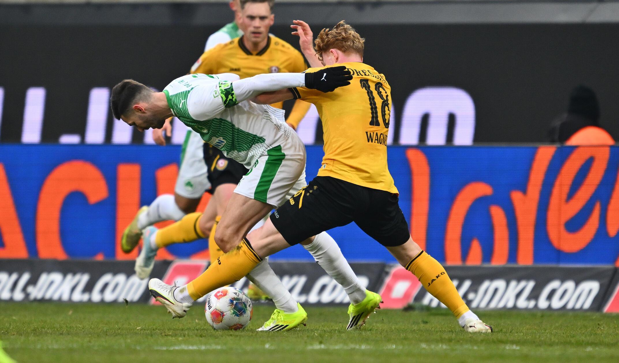 Offensiv sieht das Kleeblatt weiterhin kaum Land.