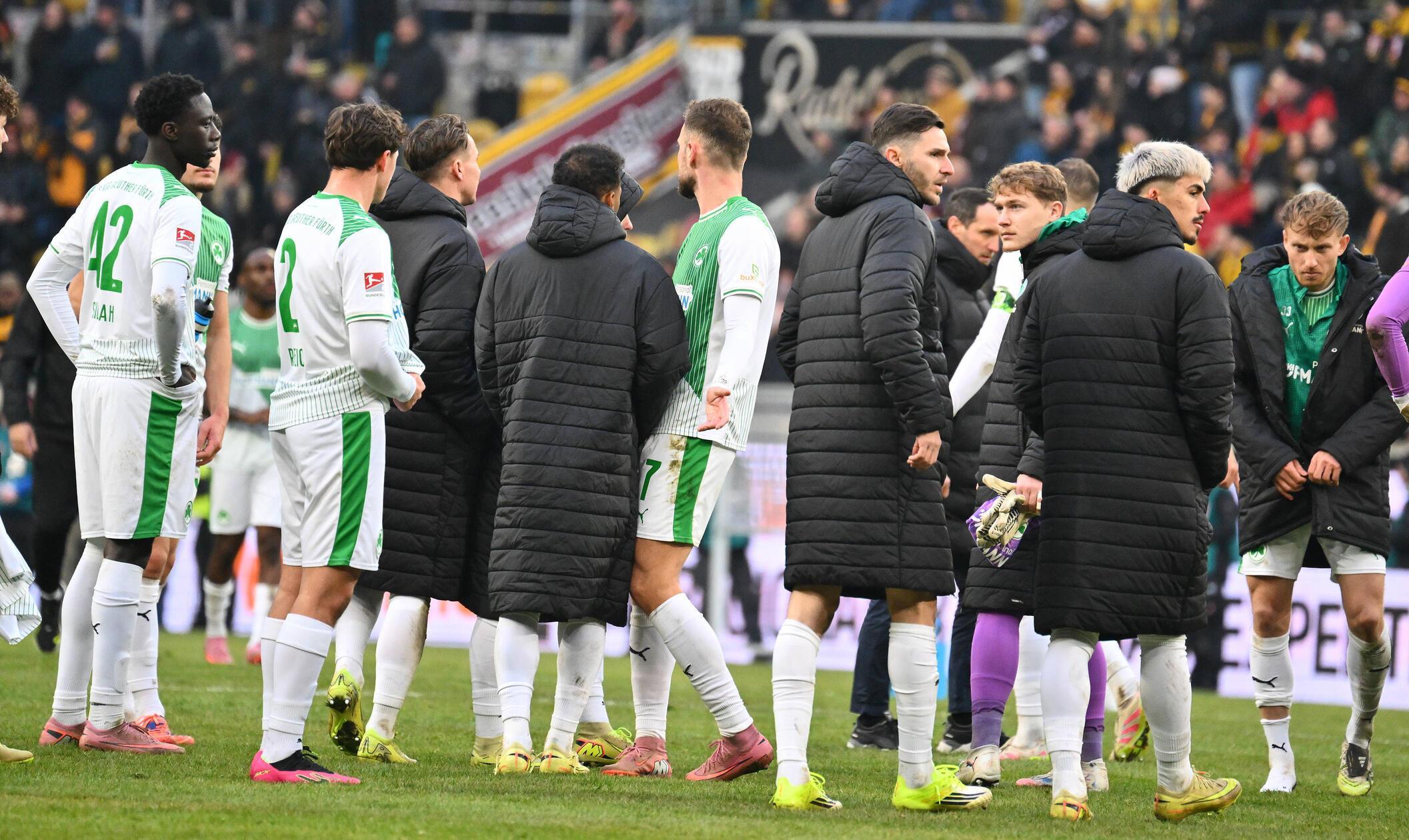 Das Kleeblatt muss sich geschlagen geben. Am nächsten Samstag gastiert Eintracht Braunschweig im Ronhof.